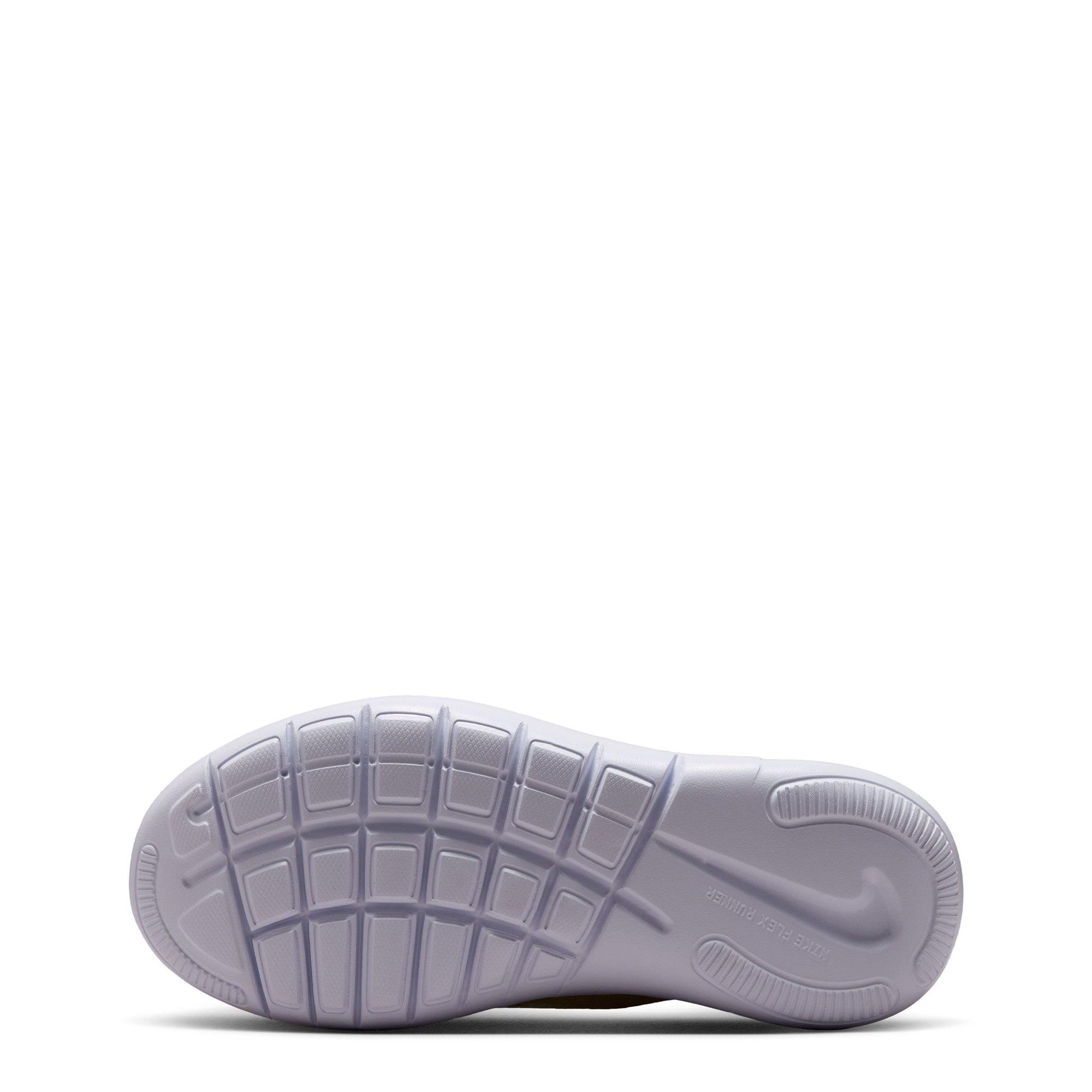 Lilac/Blue-Wht - Nike - Flex Runner 4 Junior Shoes - 3