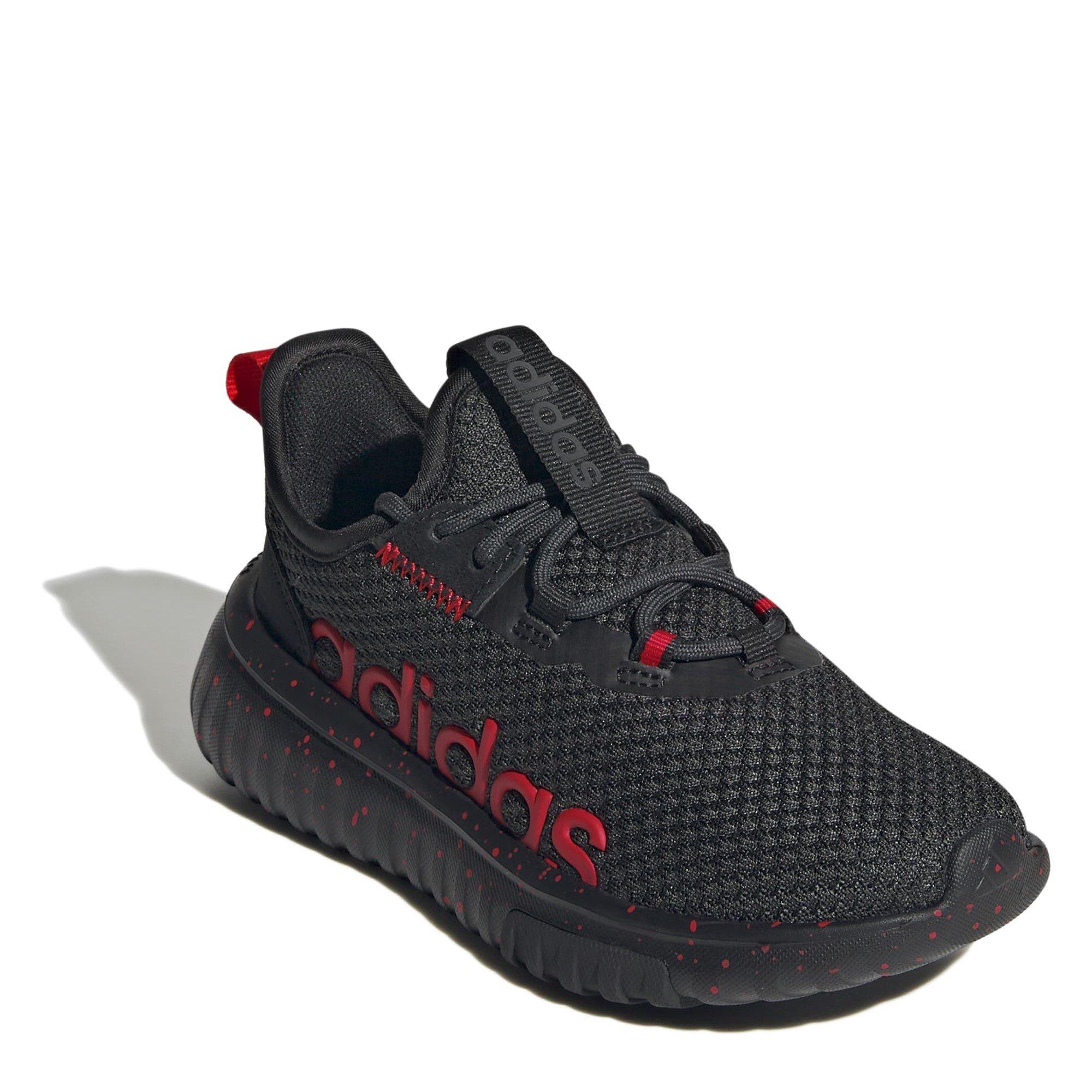 Black/Red - adidas - Kaptir 4.0 Shoes Juniors - 3