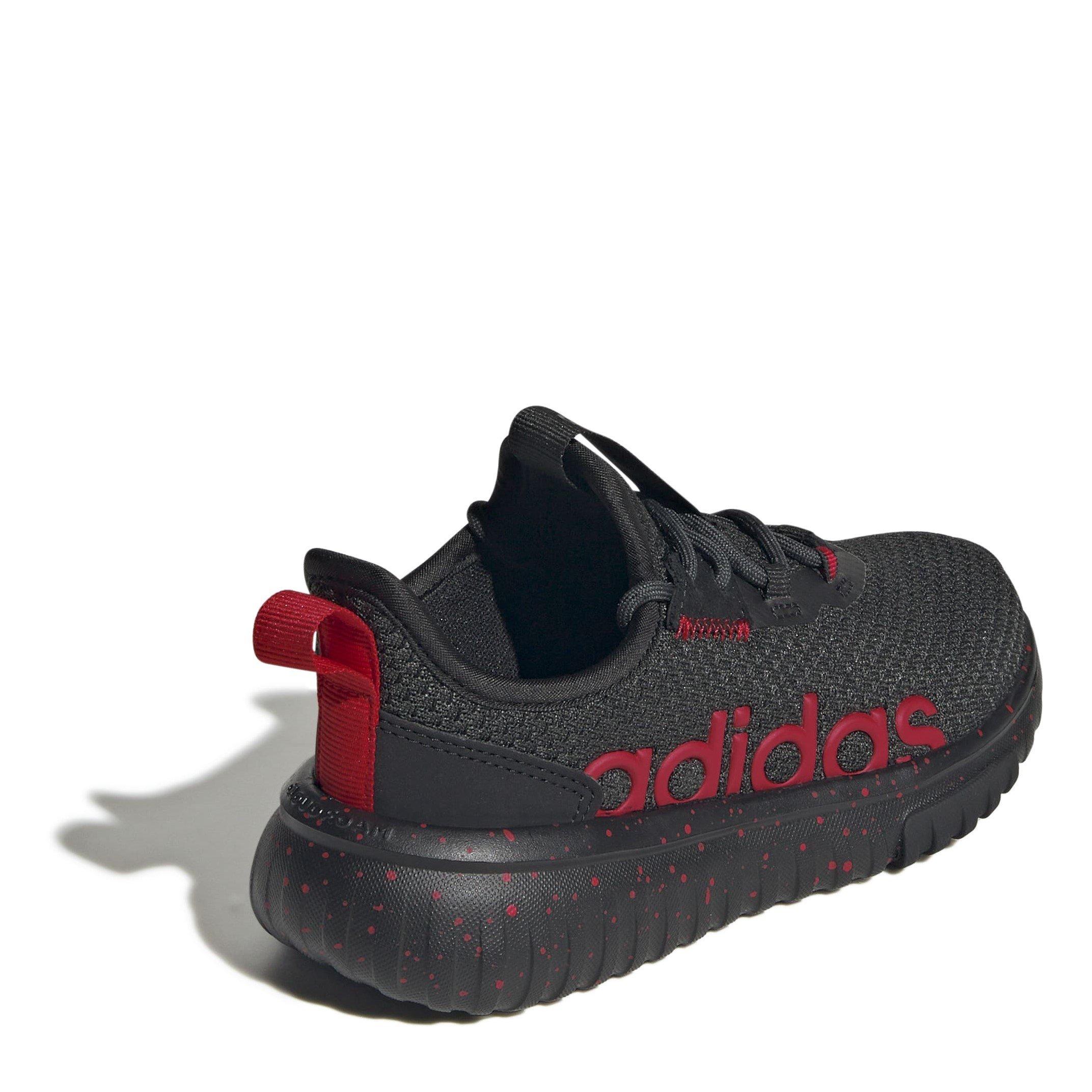 Black/Red - adidas - Kaptir 4.0 Shoes Juniors - 4