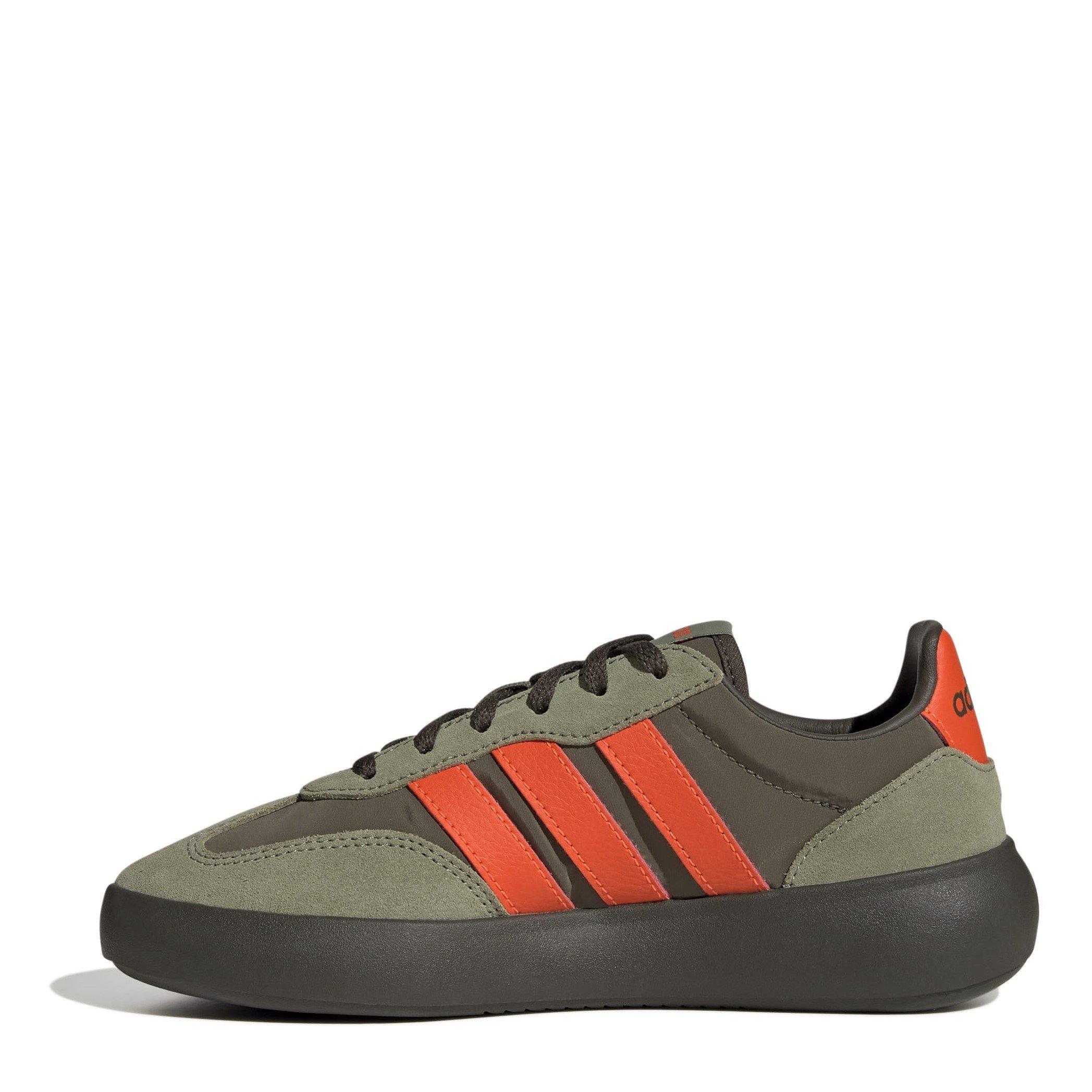 Olive/Orange - adidas - Barreda Decode Shoes Juniors - 2