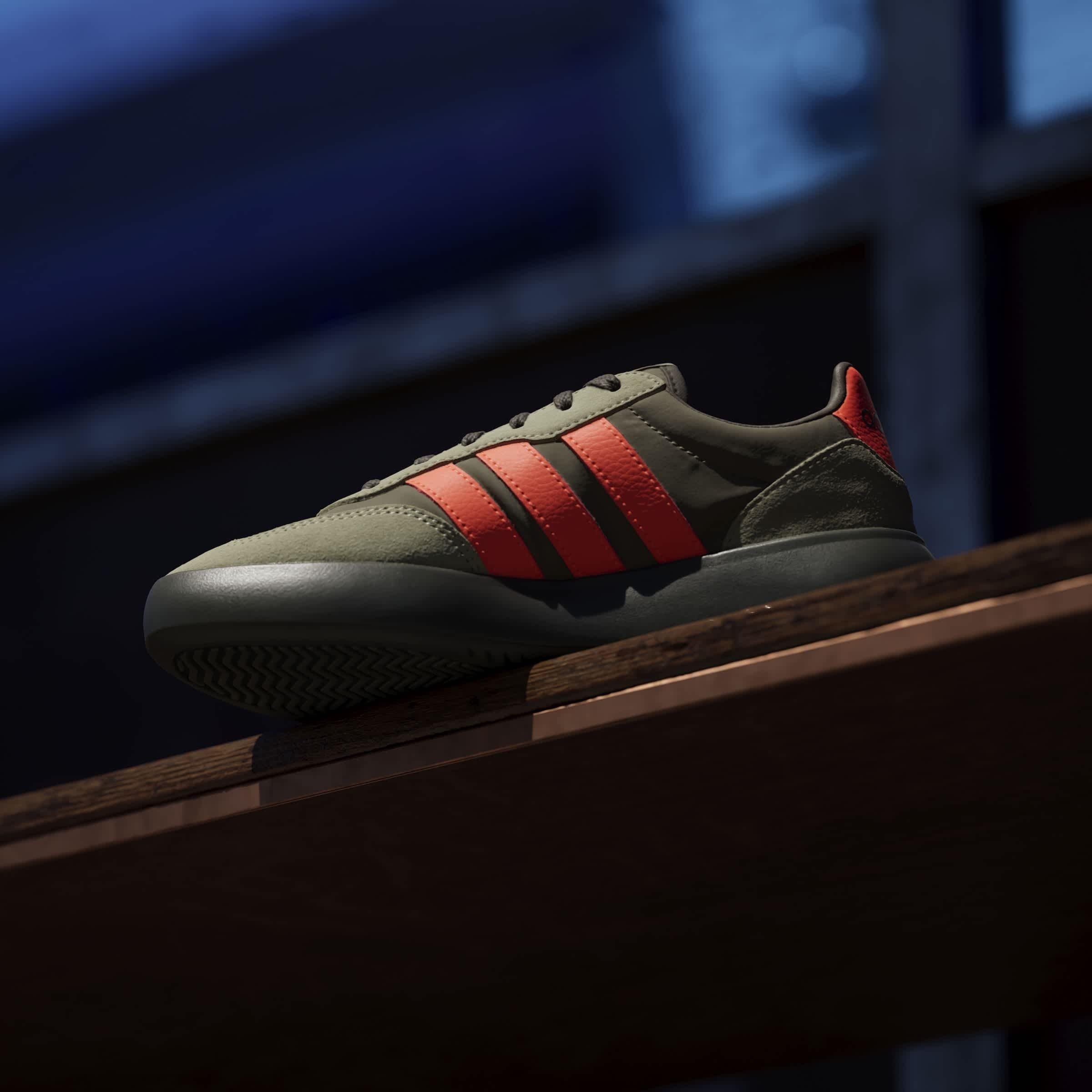Olive/Orange - adidas - Barreda Decode Shoes Juniors - 14