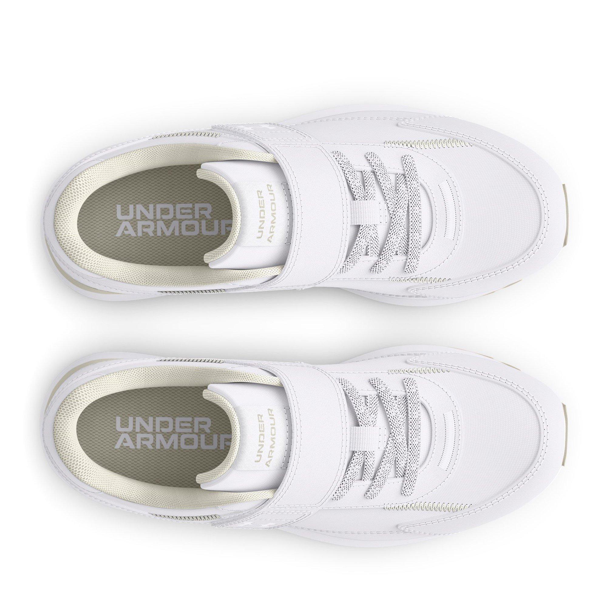 White - Under Armour - Kids' Essential Runner - 4