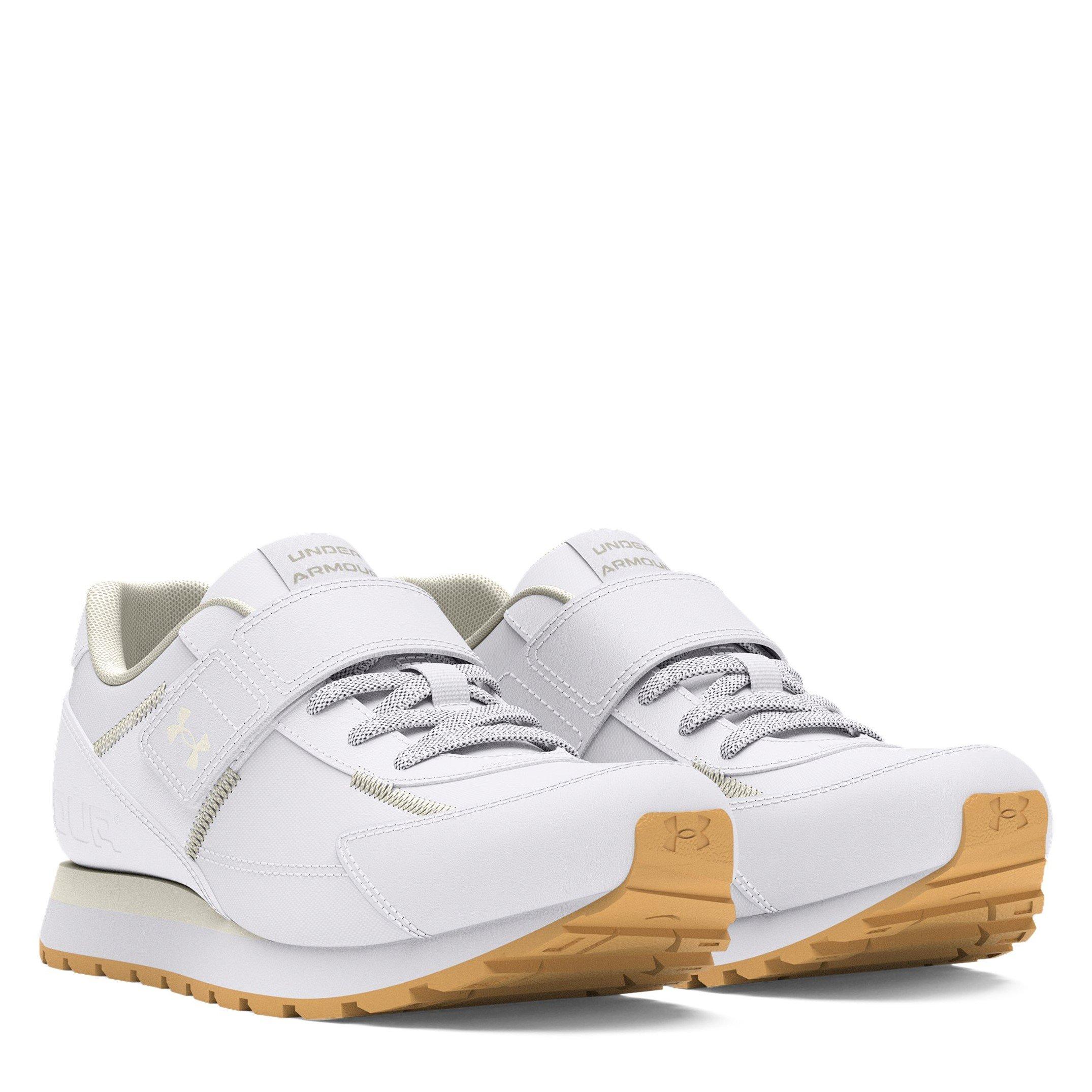 White - Under Armour - Kids' Essential Runner - 5