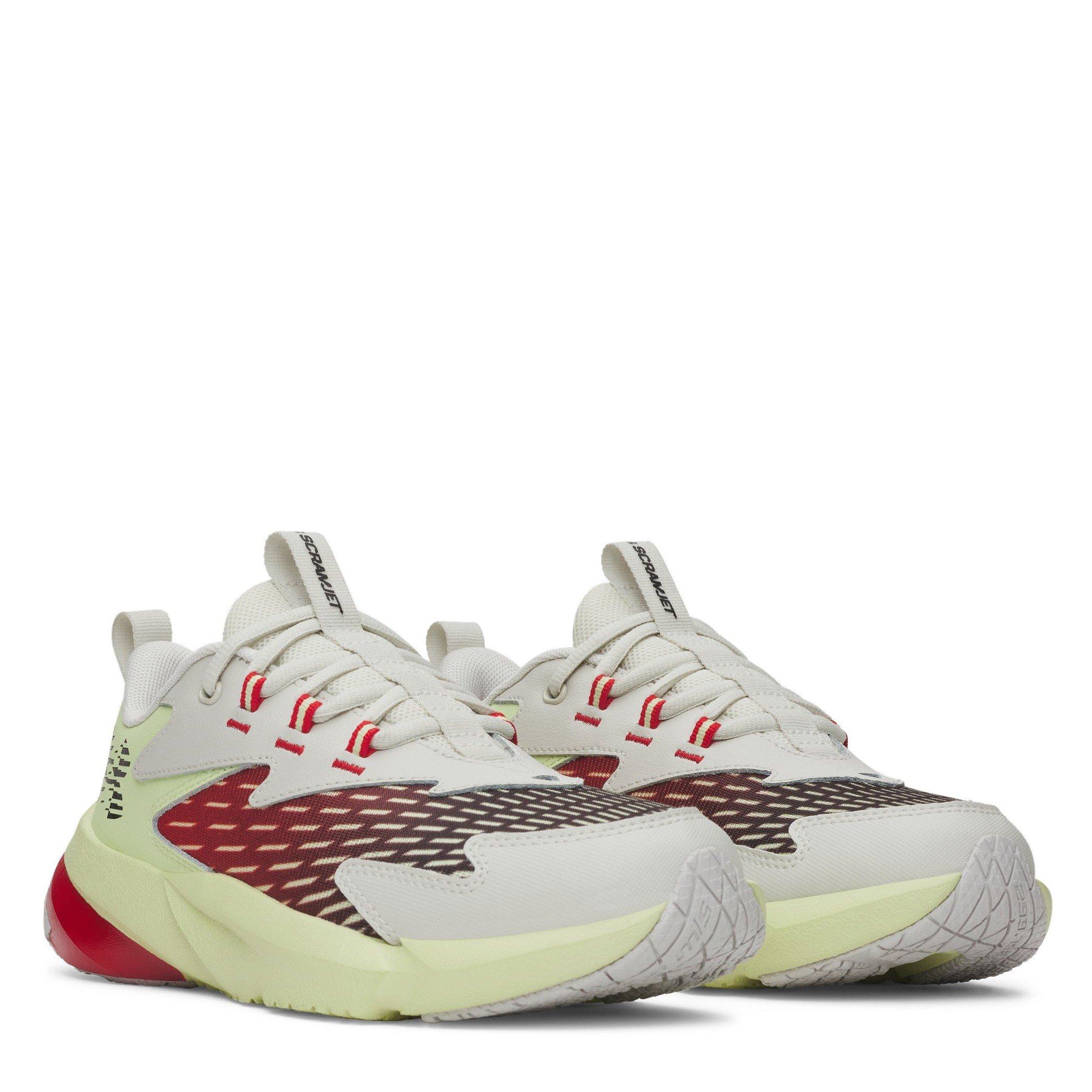 Gray/Blue/Green - Under Armour - Kids' Scramjet Runner - 5