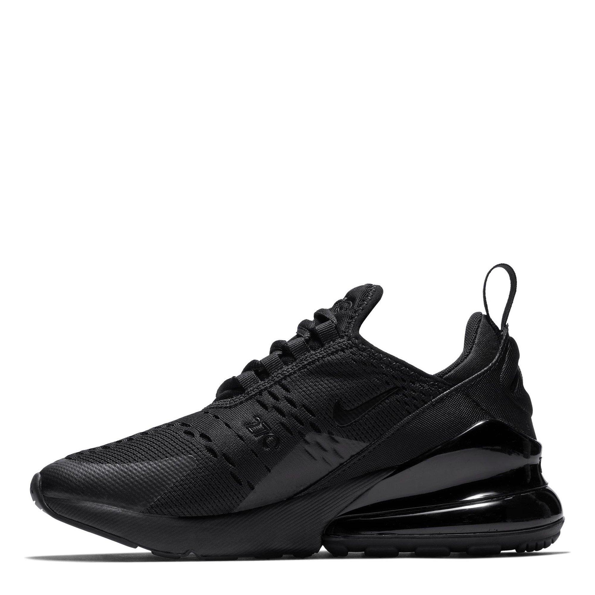 Triplo Nero - Nike - Air Max 270 React Junior Trainers - 2