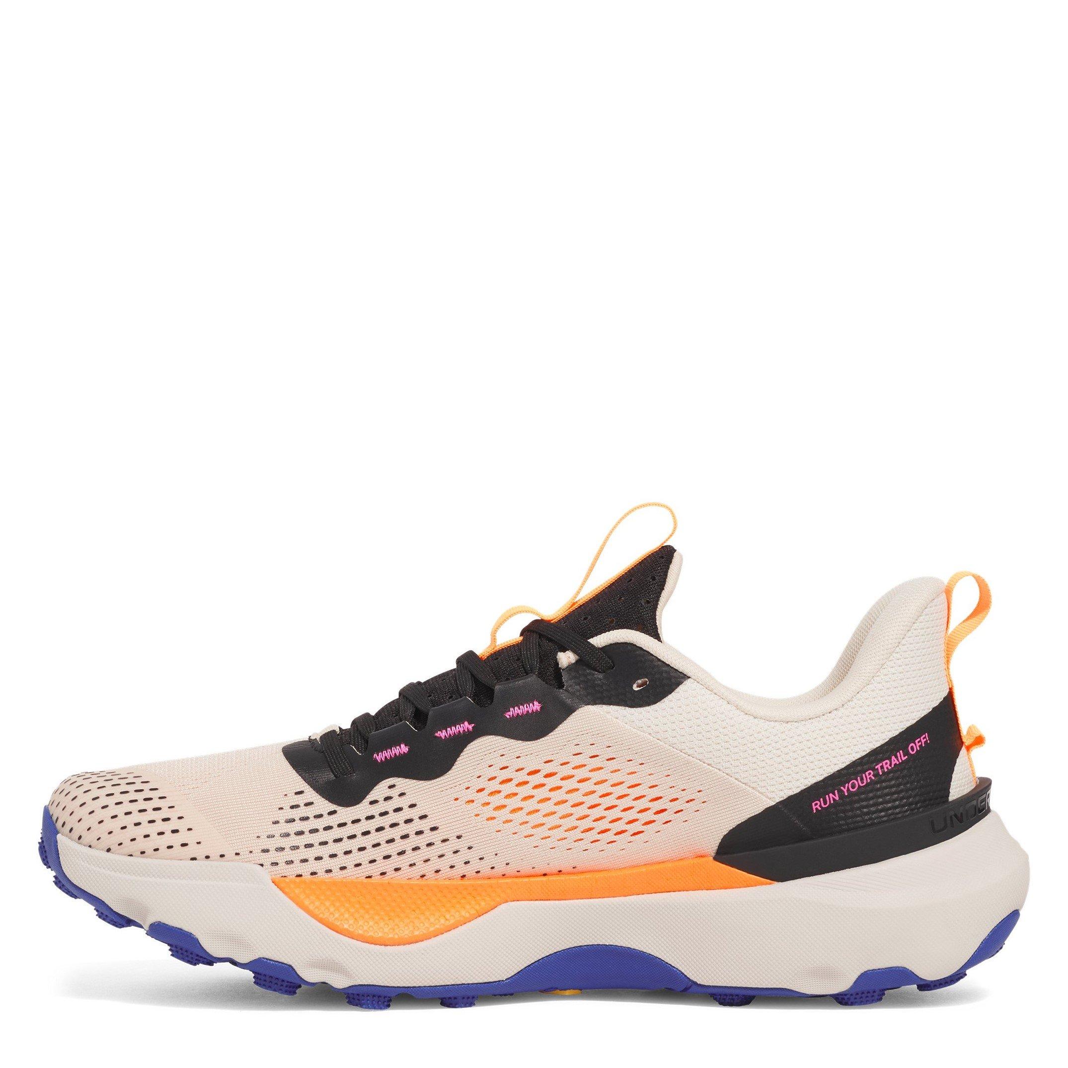 White - Under Armour - Unisex Kids Infinite Pro Trail Runners - 2