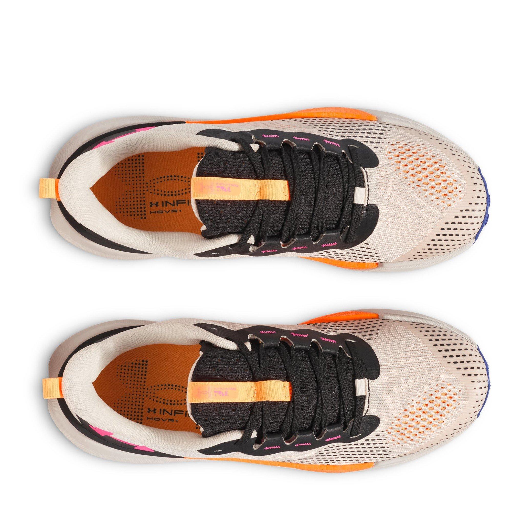 White - Under Armour - Unisex Kids Infinite Pro Trail Runners - 4