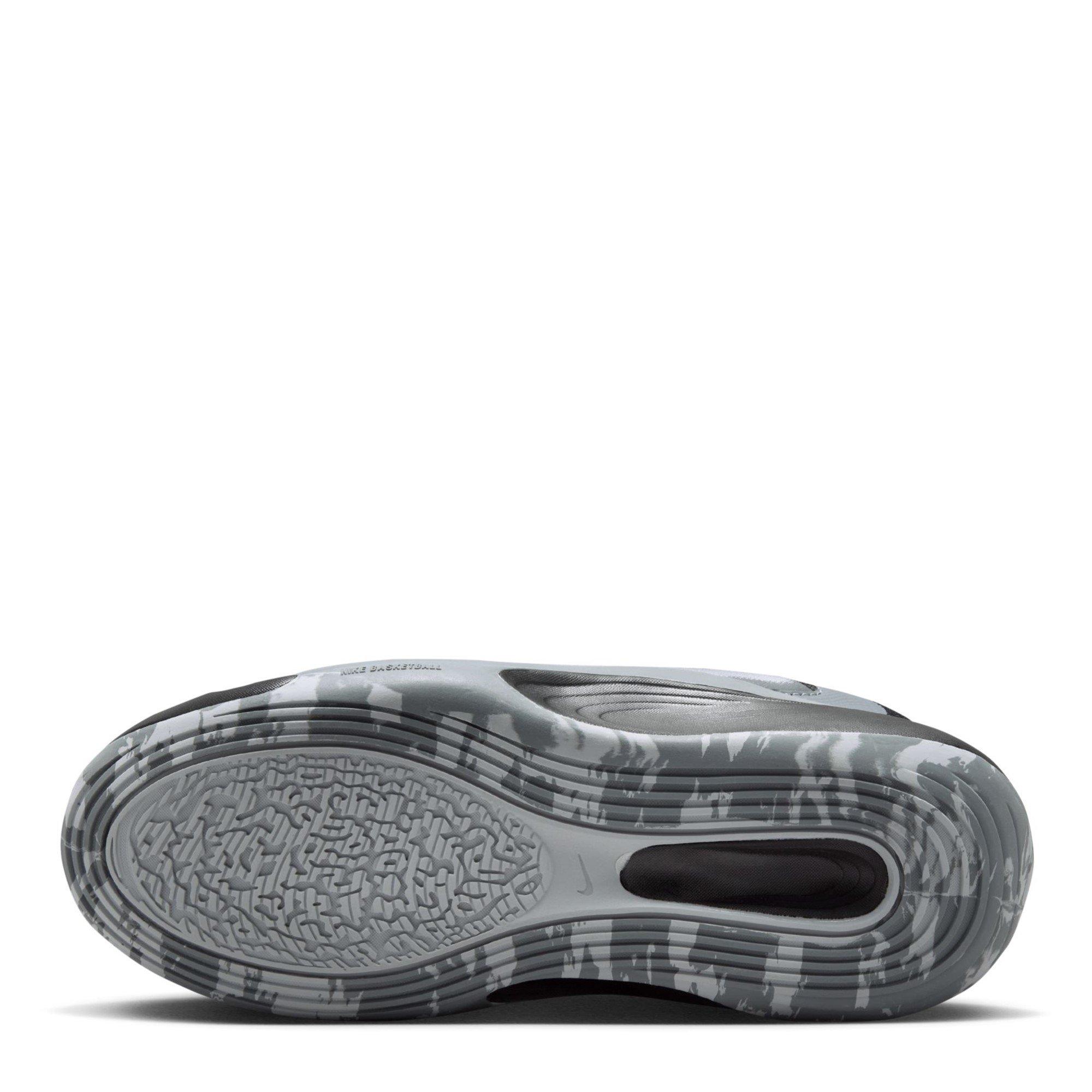 Blk/Grey-White - Nike - Nike IsoFly Juniors Basketball Shoes - 3