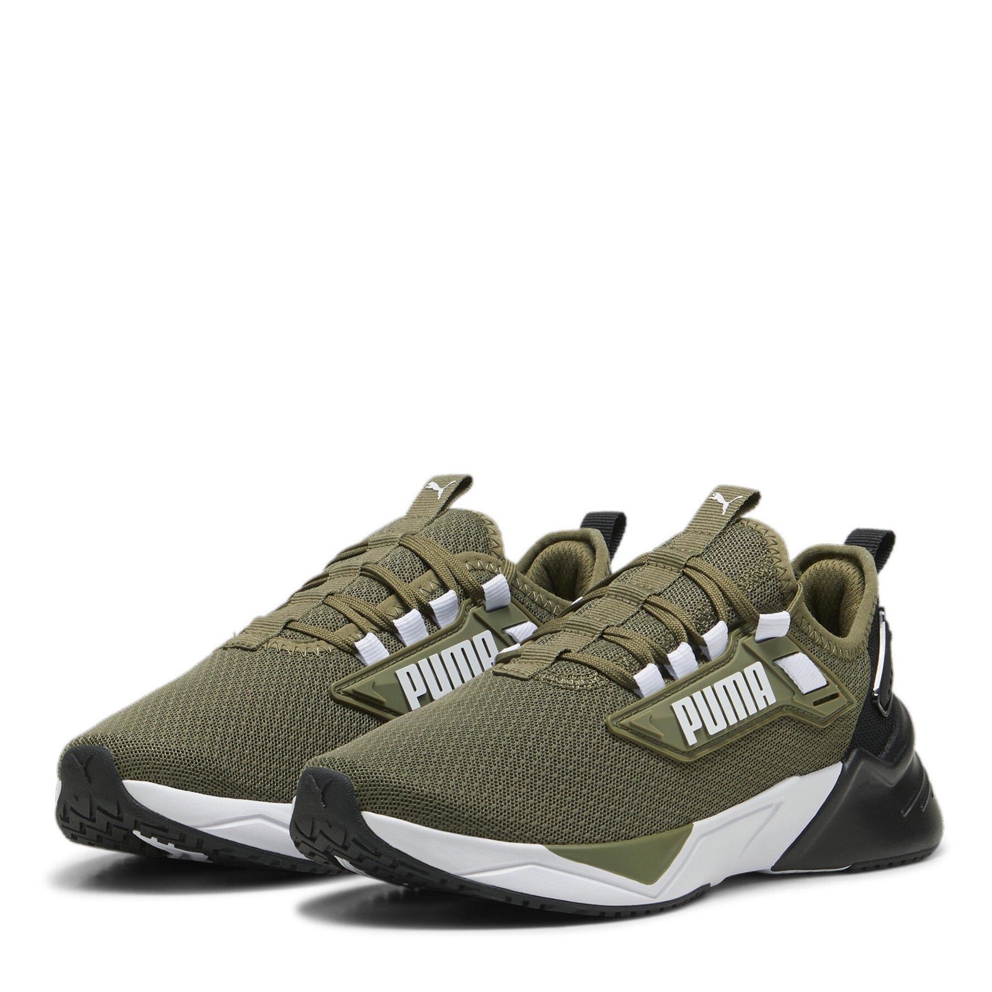 Puma Boys Retaliate 2 Shoes Juniors - Green/Black - 5 (38)