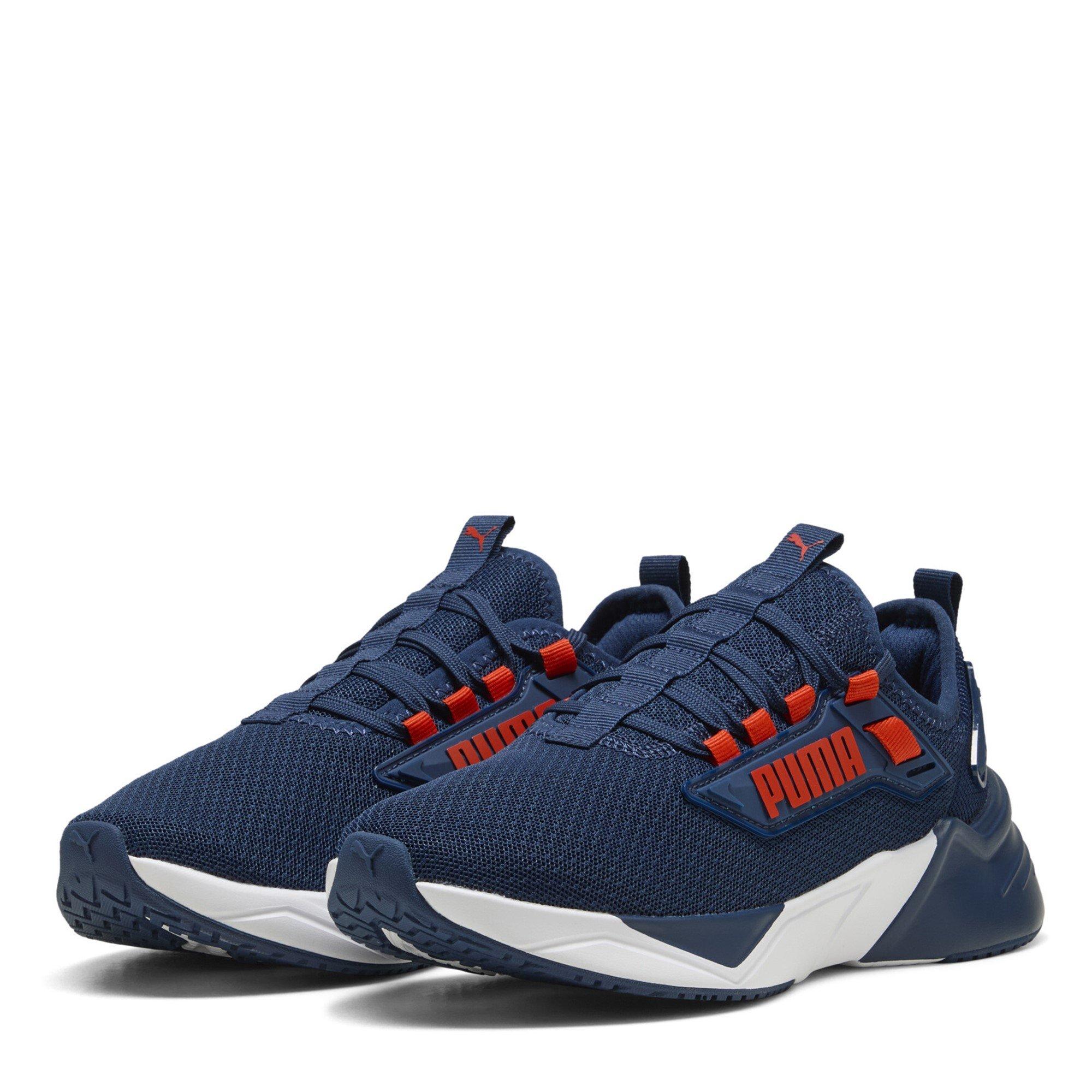 Puma Boys Retaliate 2 Shoes Juniors - Navy/Red - 5.5 (38.5)
