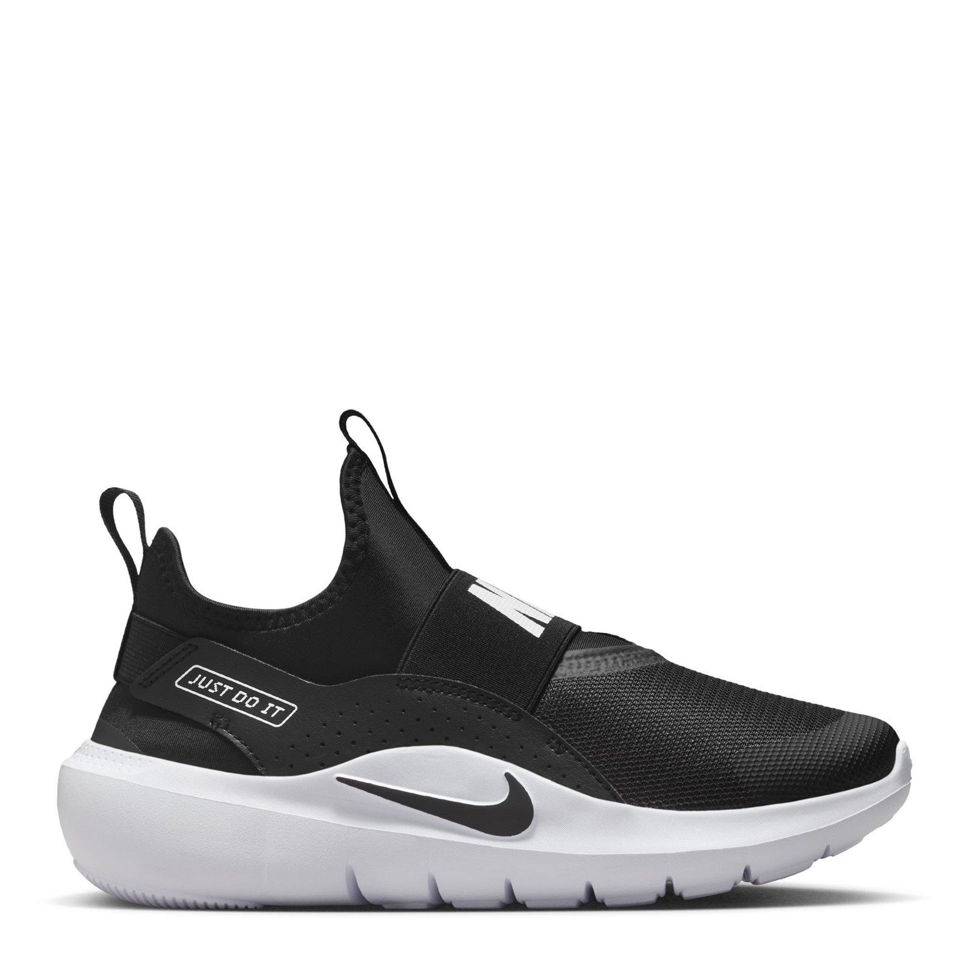 Black/White - Nike - Flex Runner 4 Shoes Juniors - 1
