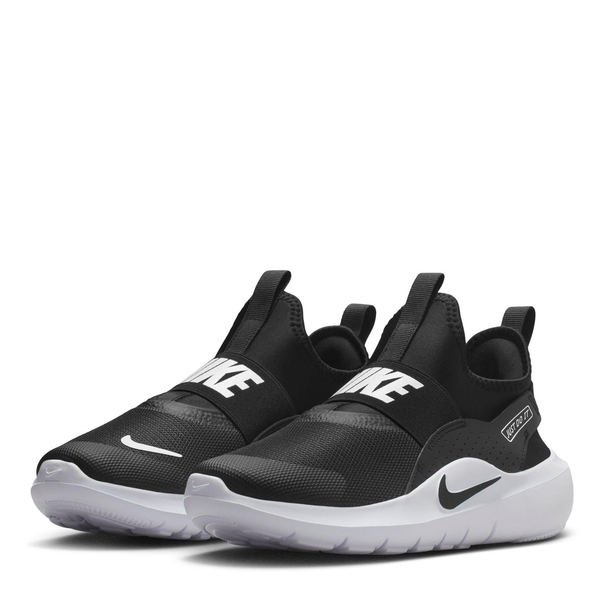 Black/White - Nike - Flex Runner 4 Shoes Juniors - 3