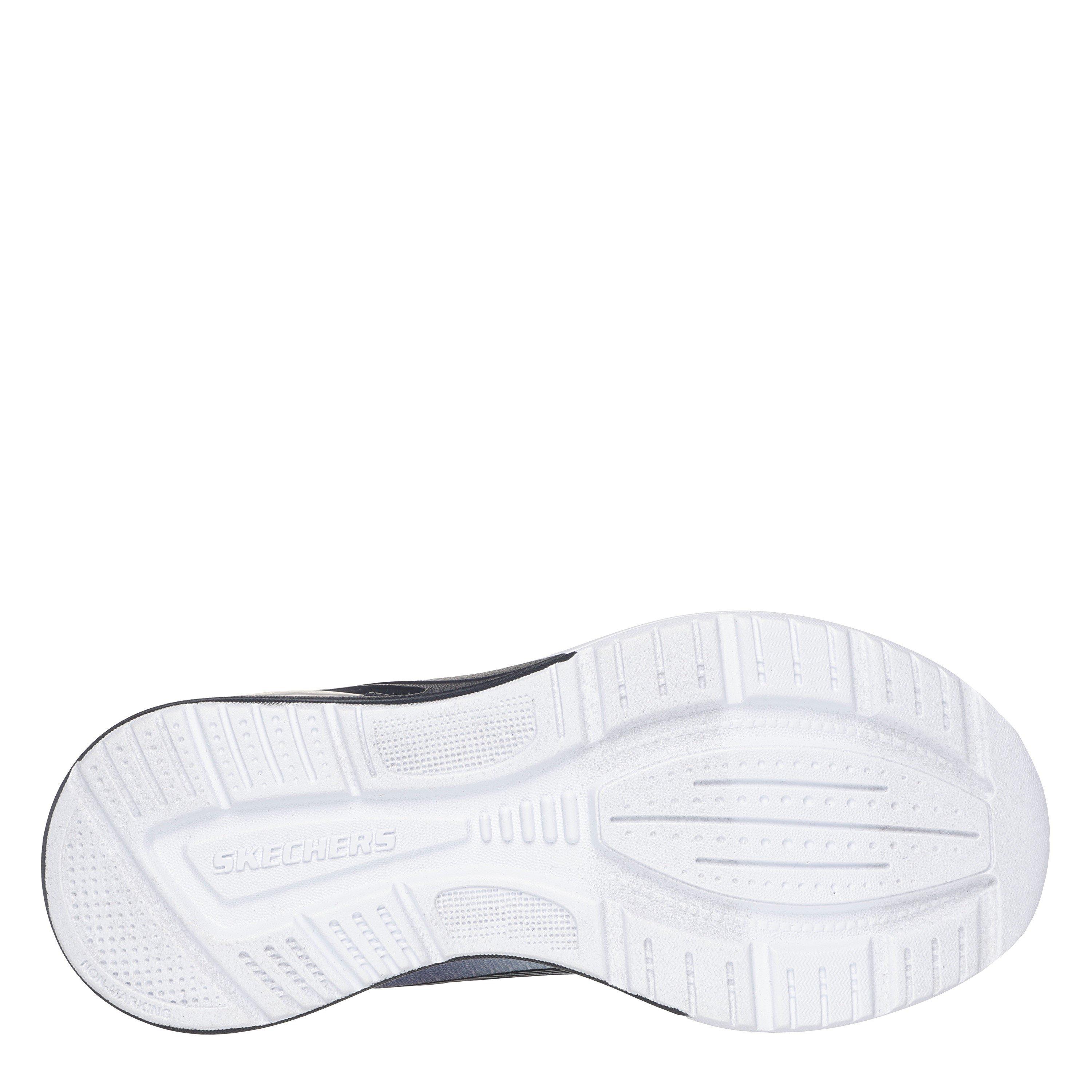 Noir/Argent - Skechers - Lace Up Sneaker W Midsole Tech Piec Runners Boys - 4