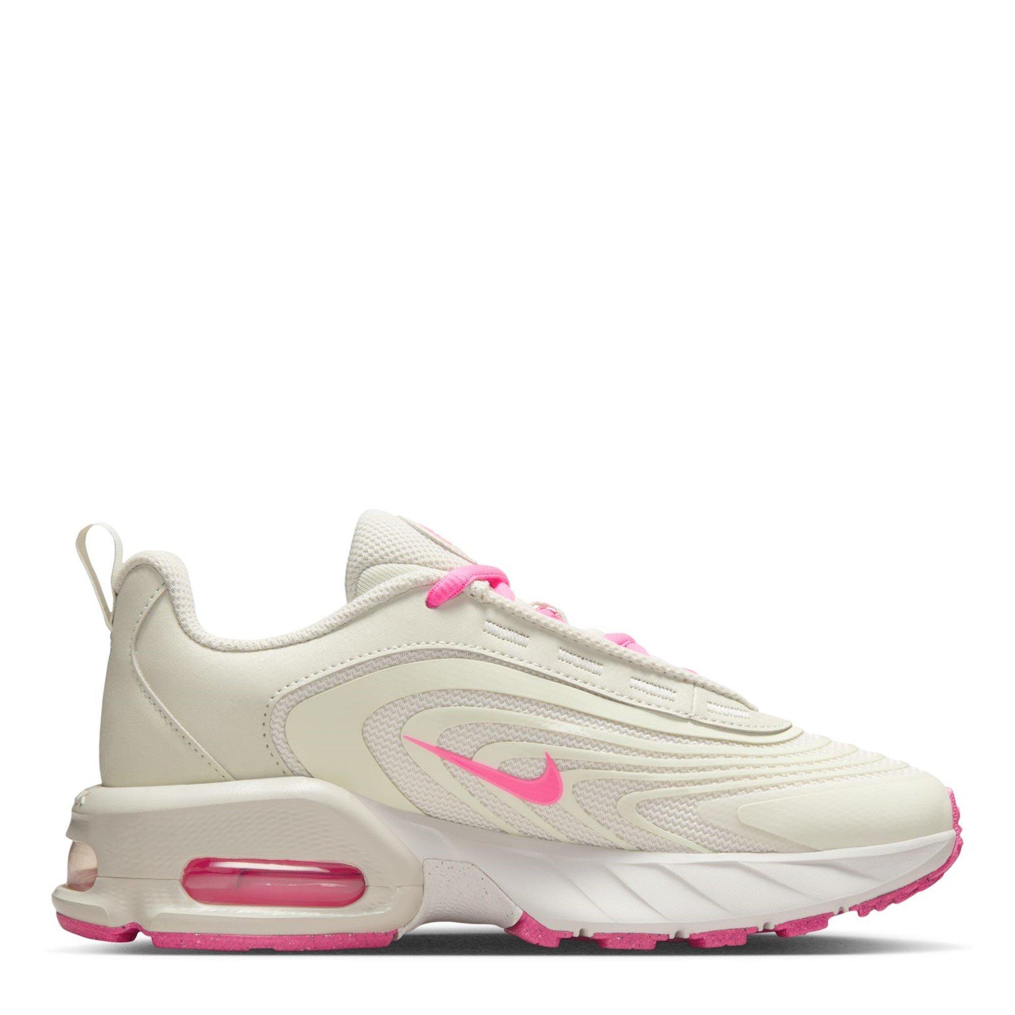 Nike Boys Air Max Fire Sneakers Juniors - Pink/White - 3 (35.5)
