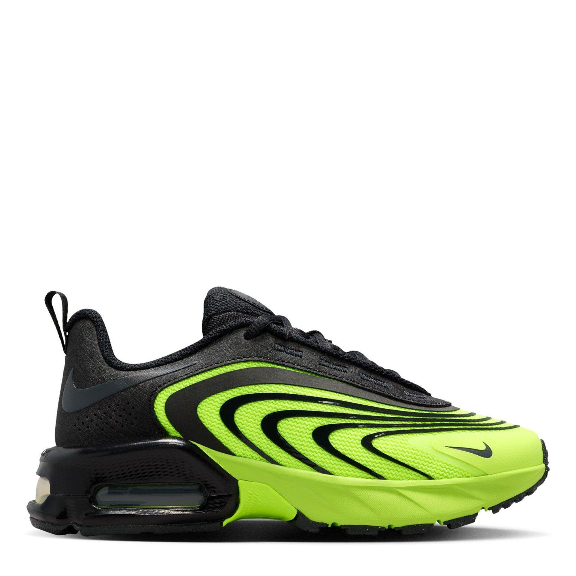 Nike Boys Air Max Fire Sneakers Juniors - Volt/Grey - 4 (36.5)