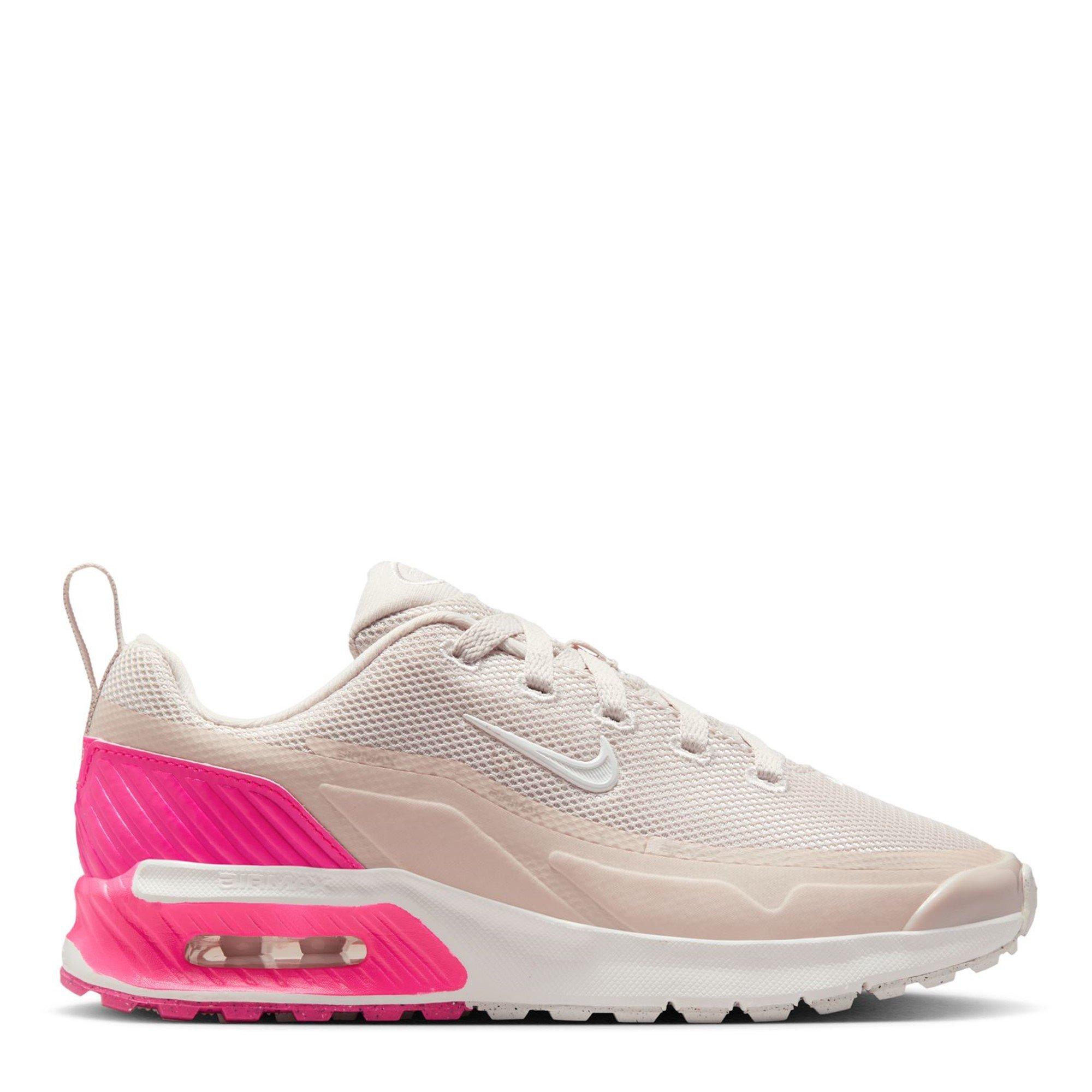 Nike Boys Air Max Bia Shoes Juniors - Grey/Pink - 5 (38)