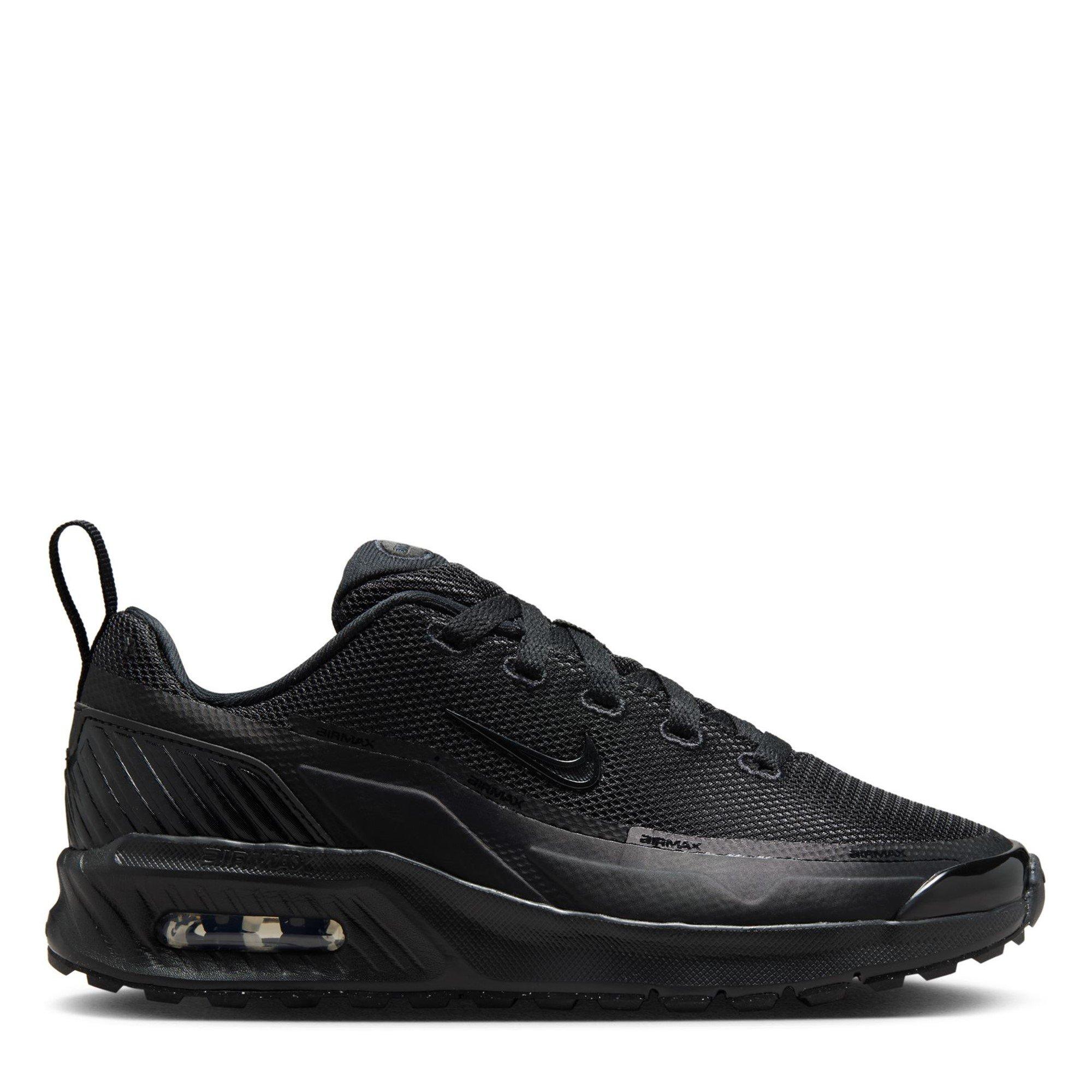 Nike Boys Air Max Bia Shoes Juniors - Triple Black - 5 (38)