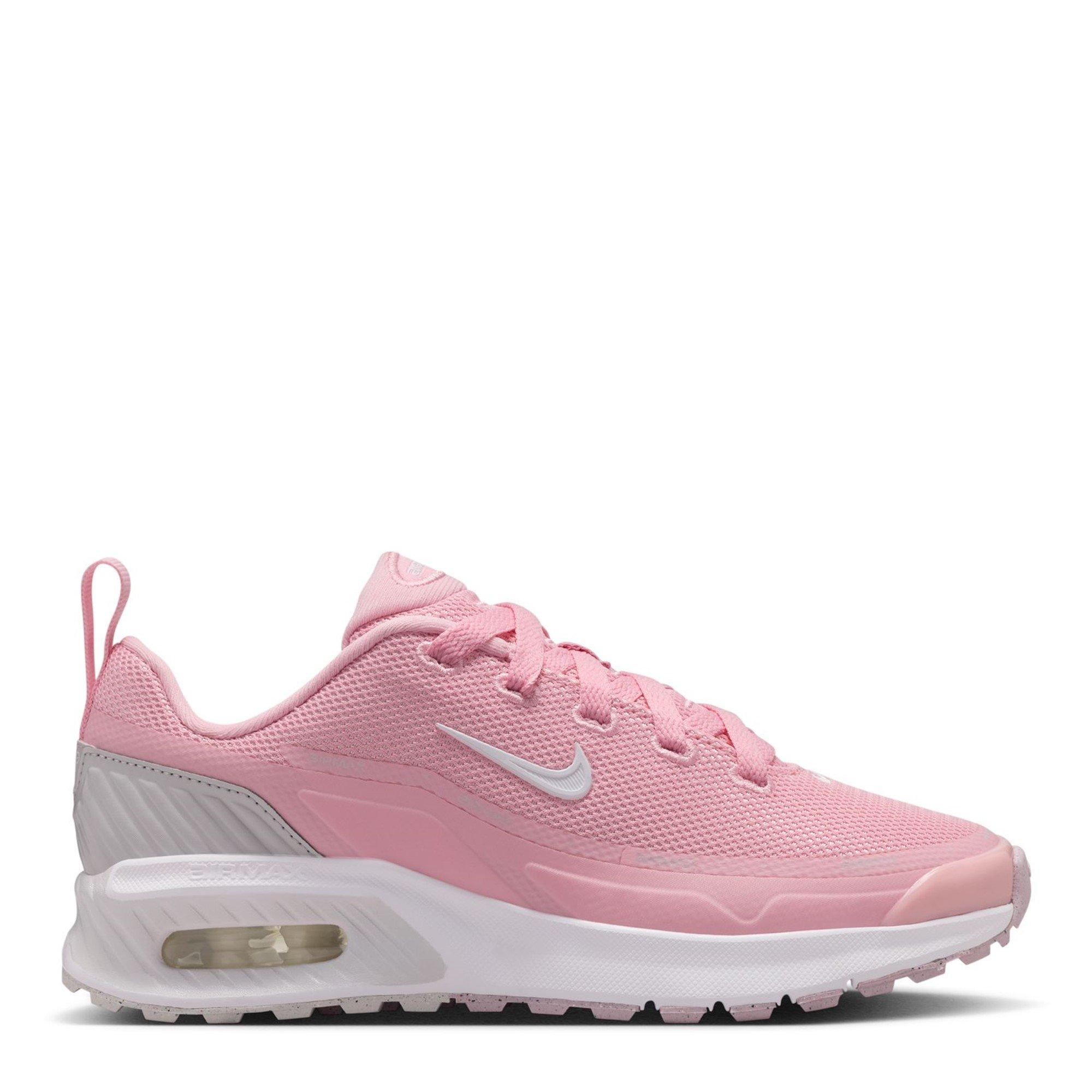 Nike Boys Air Max Bia Shoes Juniors - Pink/Grey - 5 (38)