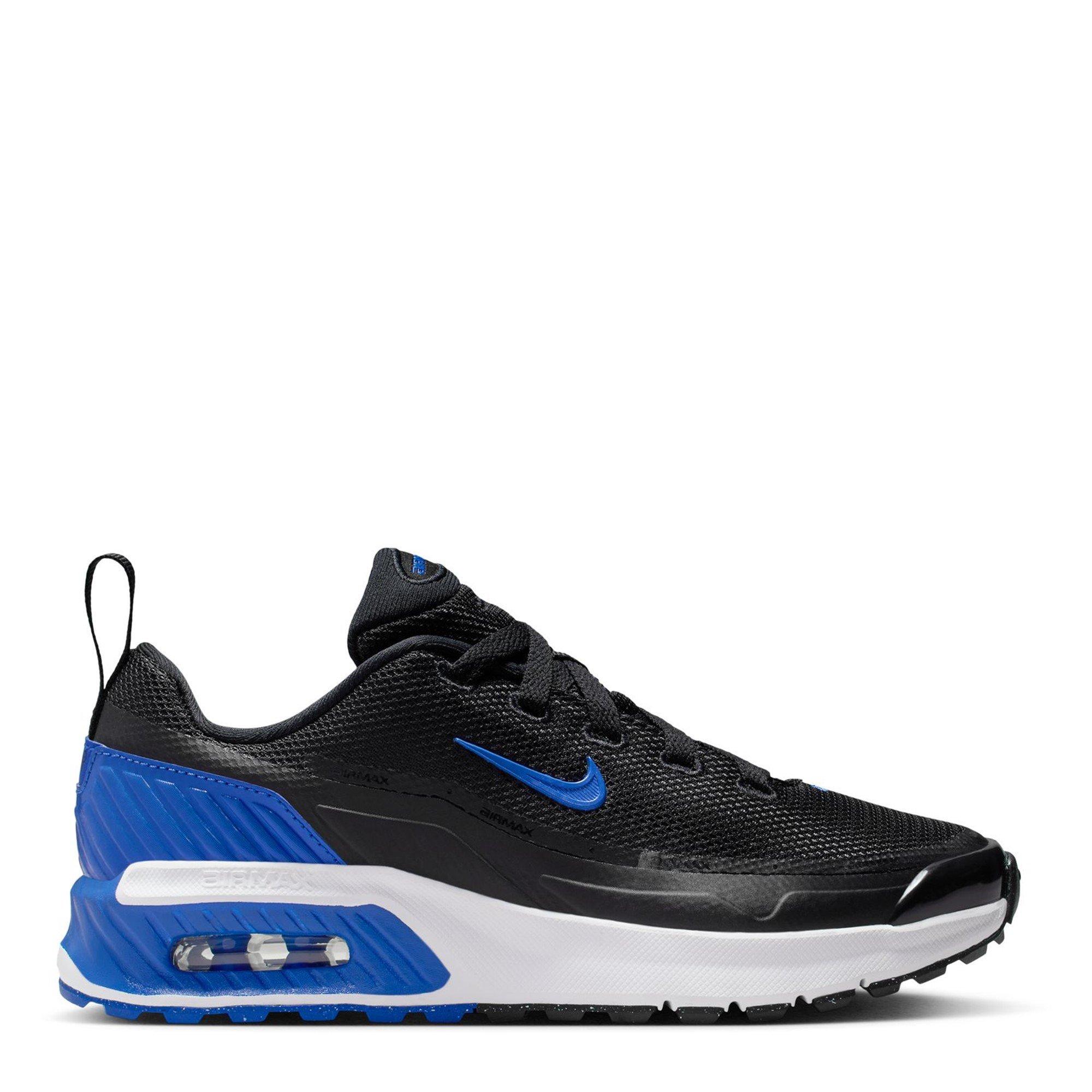Nike Boys Air Max Bia Shoes Juniors - Black/Blue - 5 (38)
