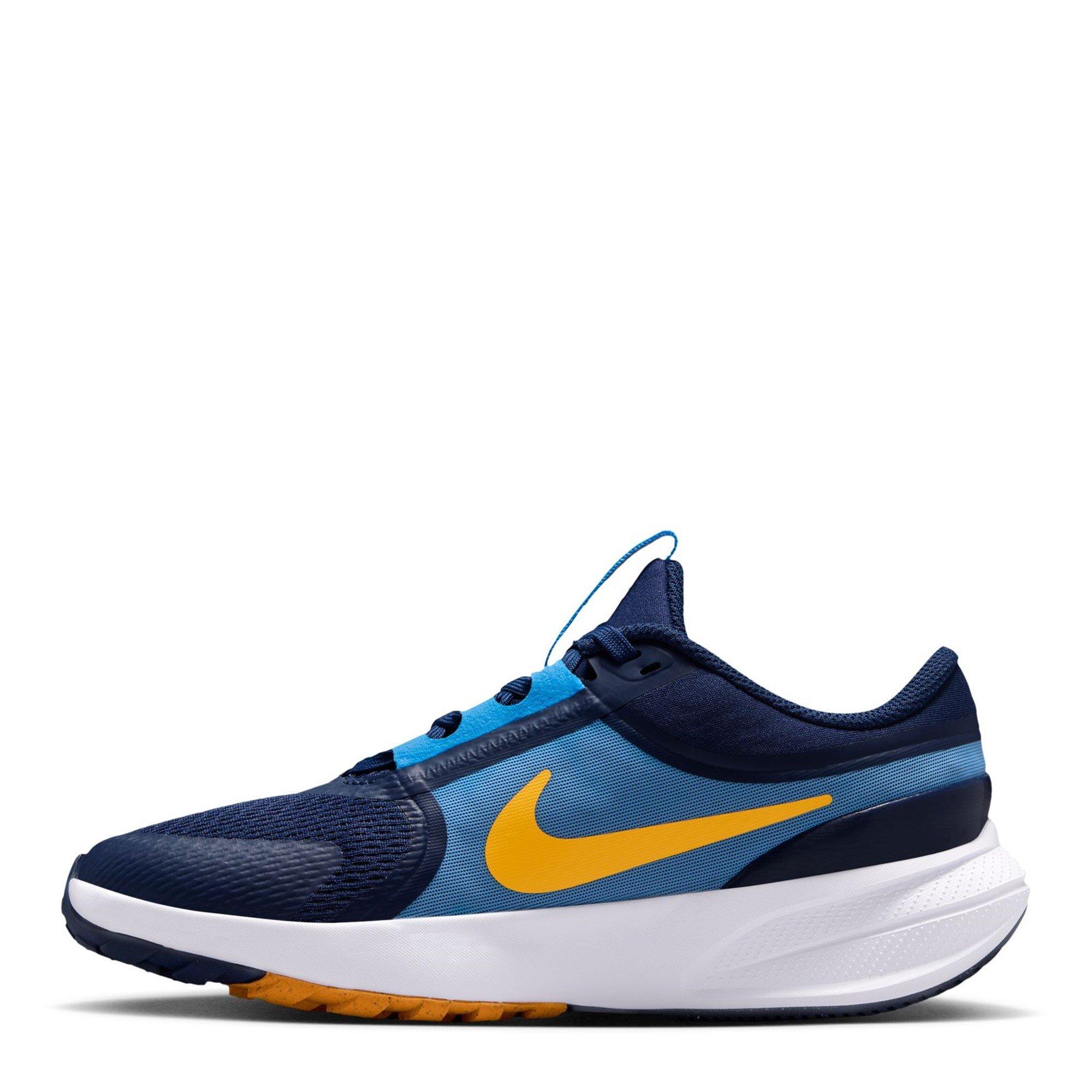 Mid Navy/Orange - Nike - Star Runner 5 Junior Running Shoes - 2