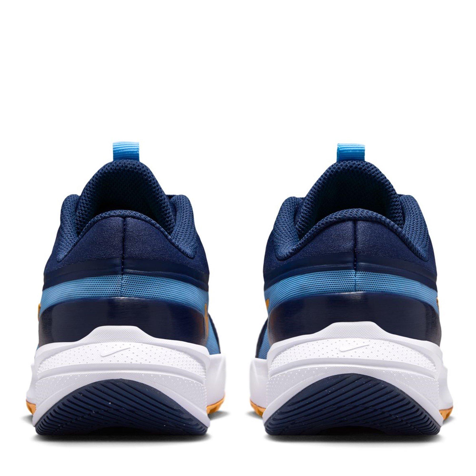 Mid Navy/Orange - Nike - Star Runner 5 Junior Running Shoes - 4