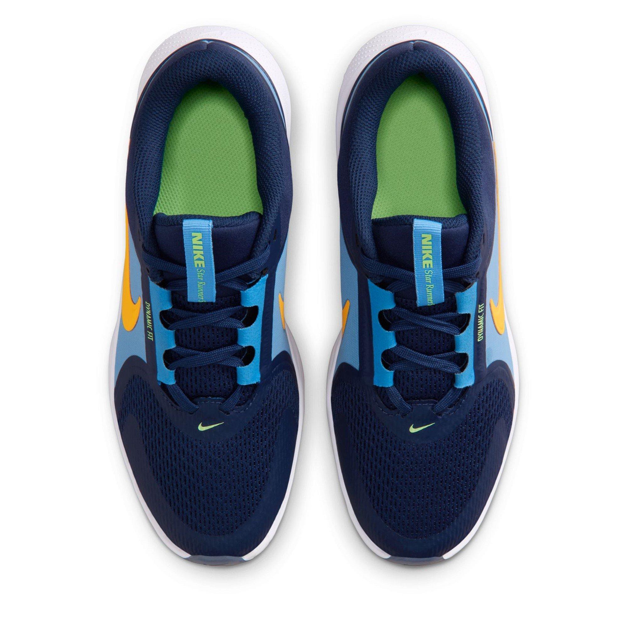 Mid Navy/Orange - Nike - Star Runner 5 Junior Running Shoes - 5