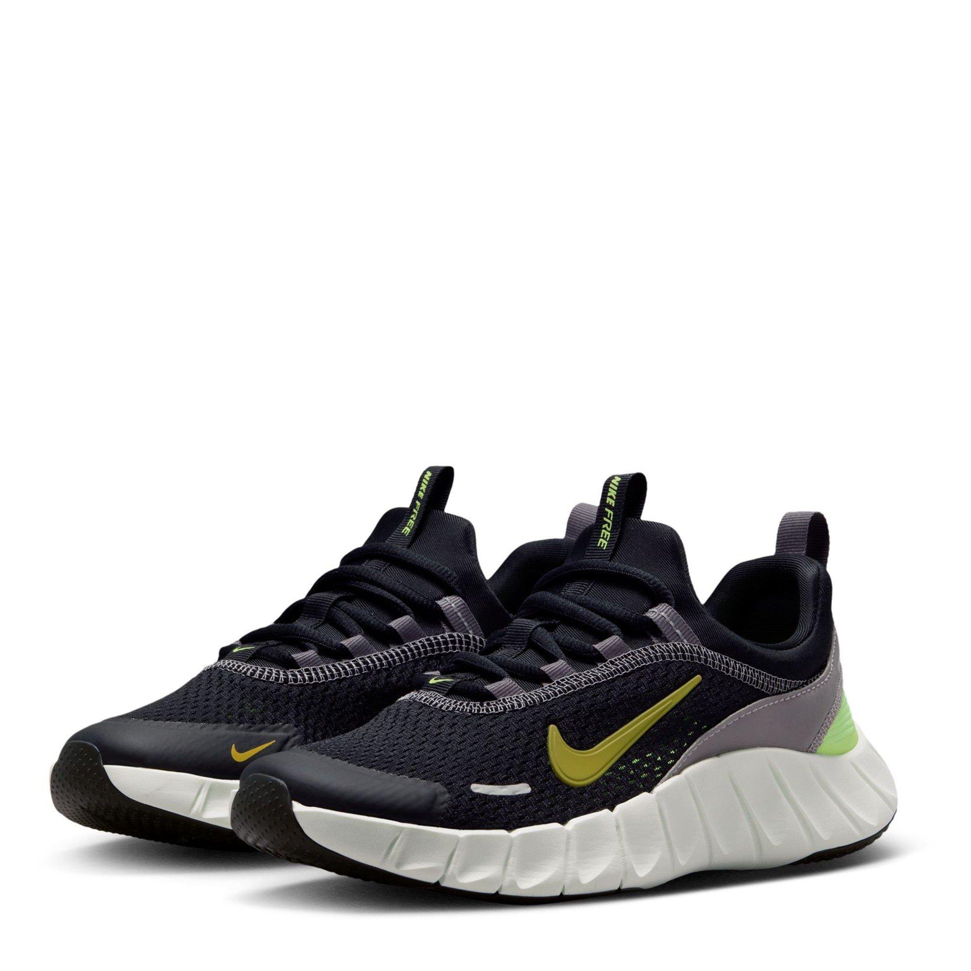 Black/Saffron - Nike - Kids' Trainers - 3
