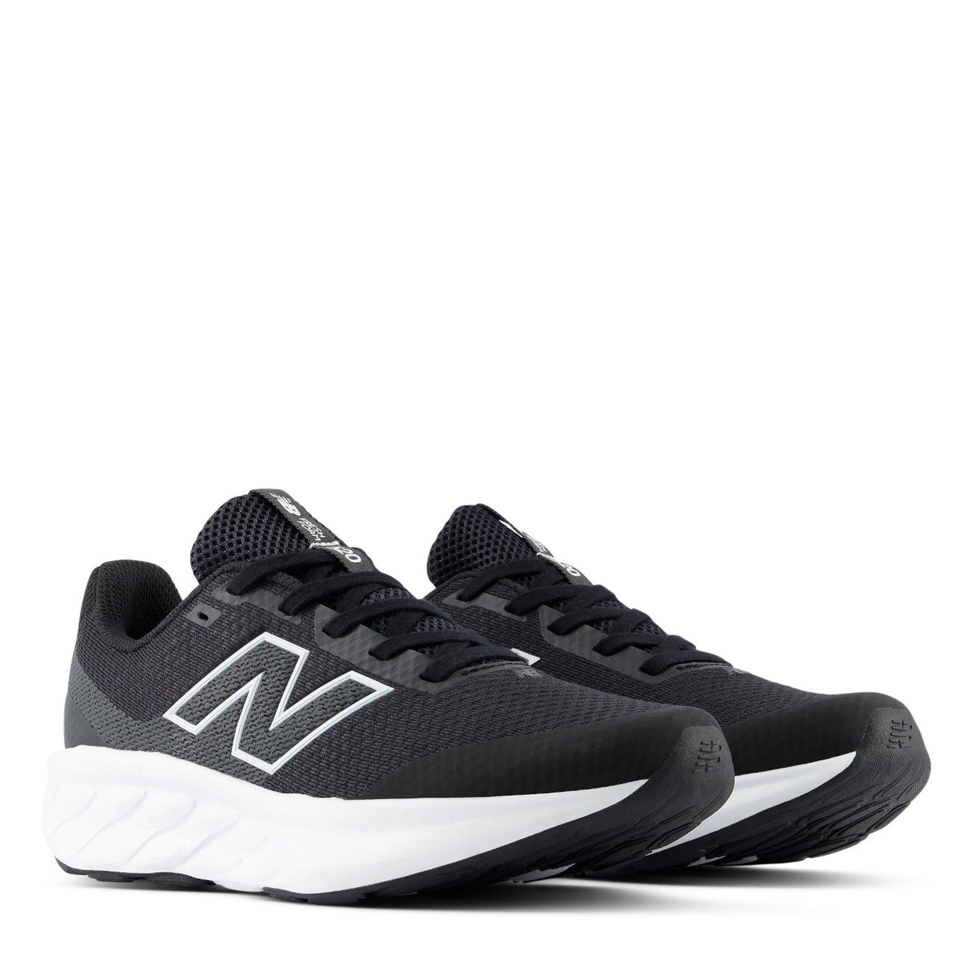 Black/White - New Balance - Kids' 520 Breathable Mesh Runners - 2