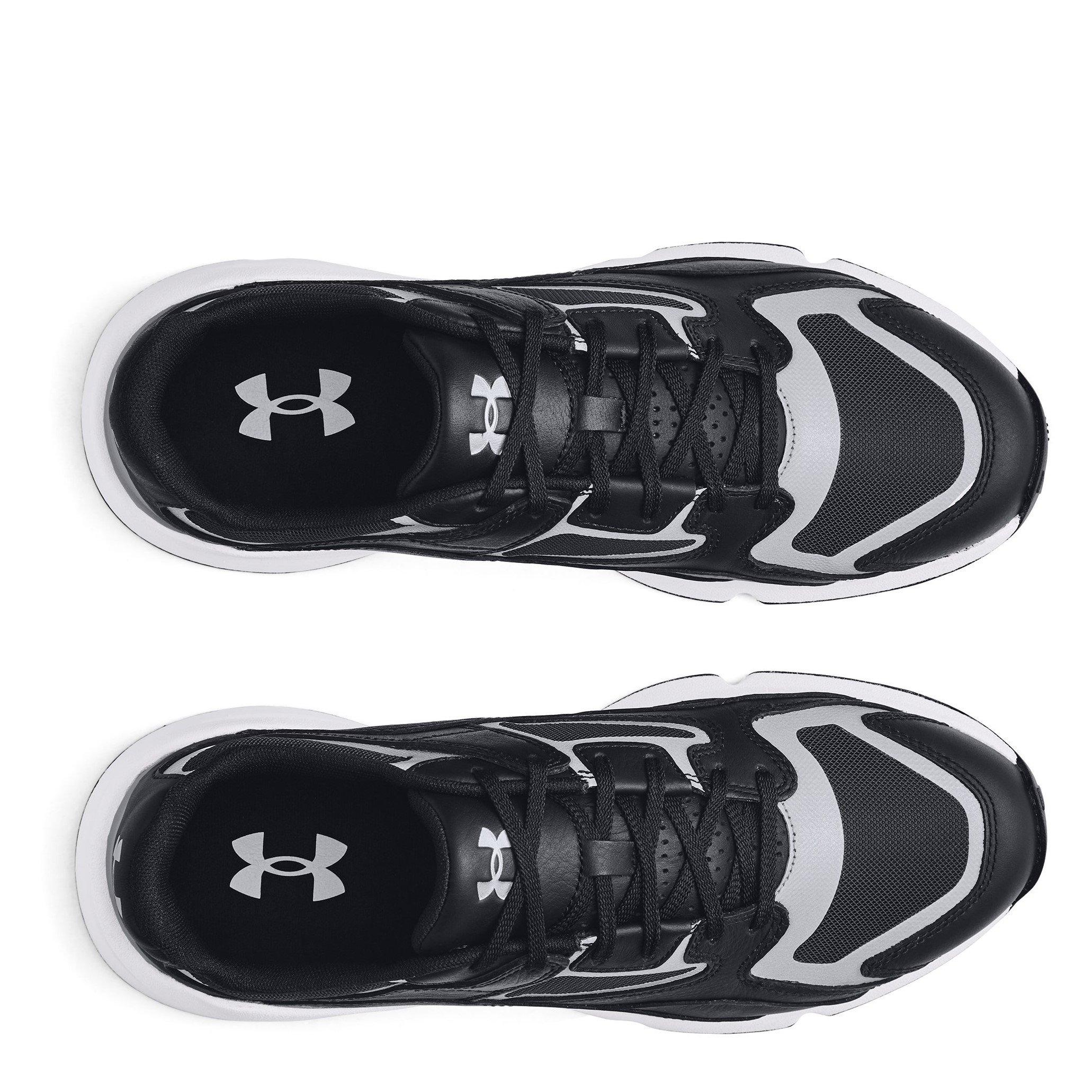 Black - Under Armour - Kids' Forge 96 Runner - 4