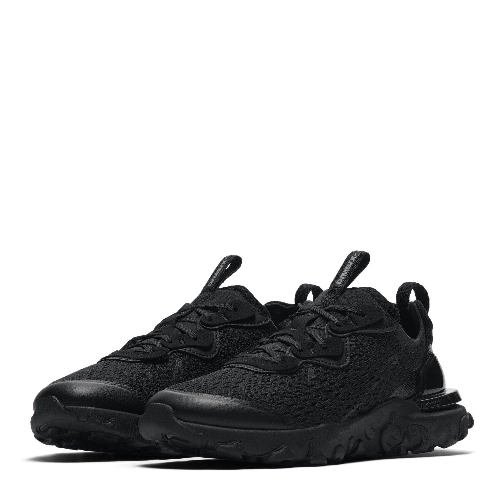 Triple Black - Nike - React Vision Shoes Juniors - 4