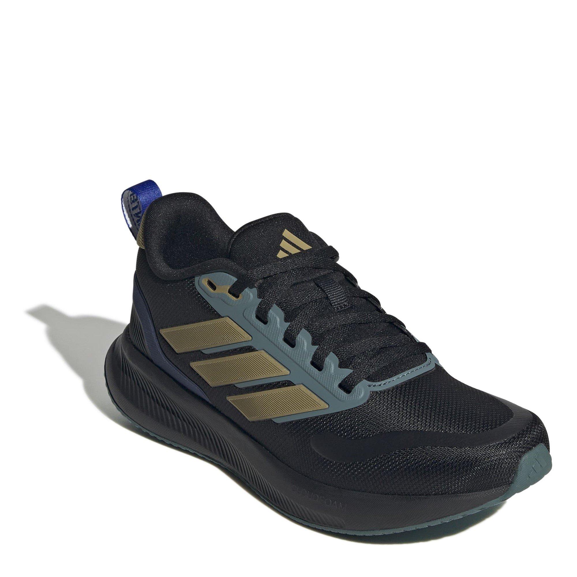 Black/Khki/Tl - adidas - Runfalcon Runners - 3