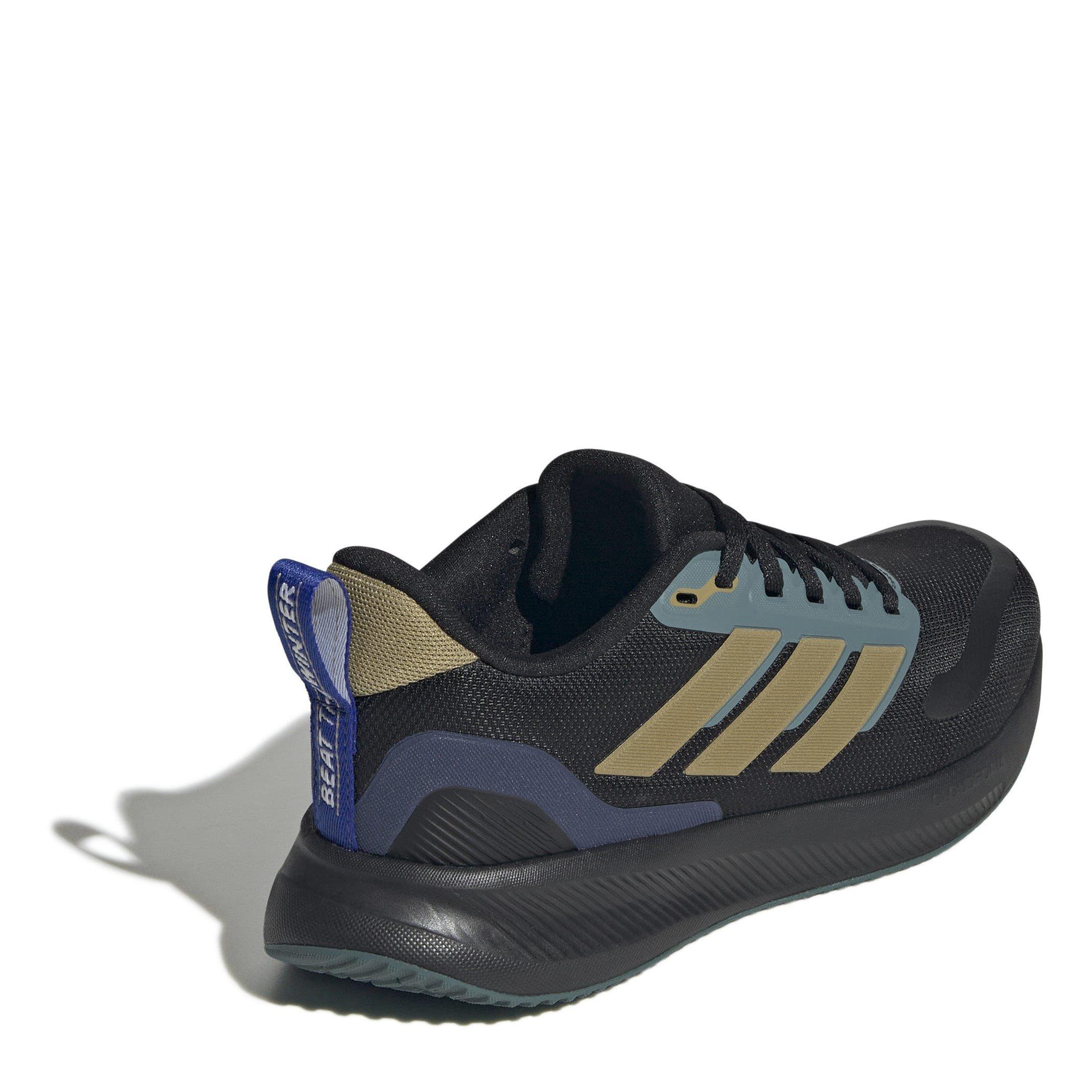 Black/Khki/Tl - adidas - Runfalcon Runners - 4