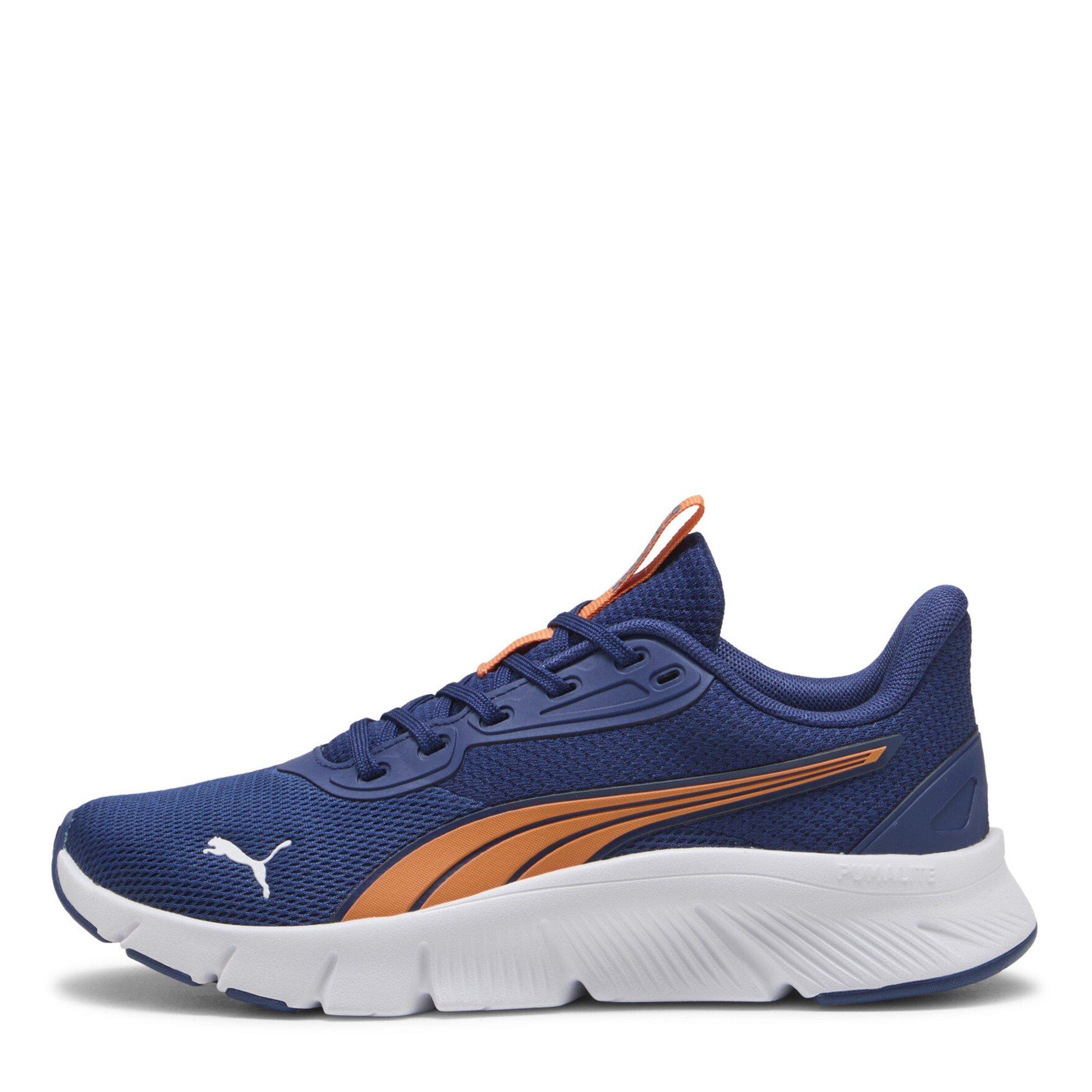 Blue/Orange/Wht - Puma - FlexFocus Lite Junior Shoes - 2