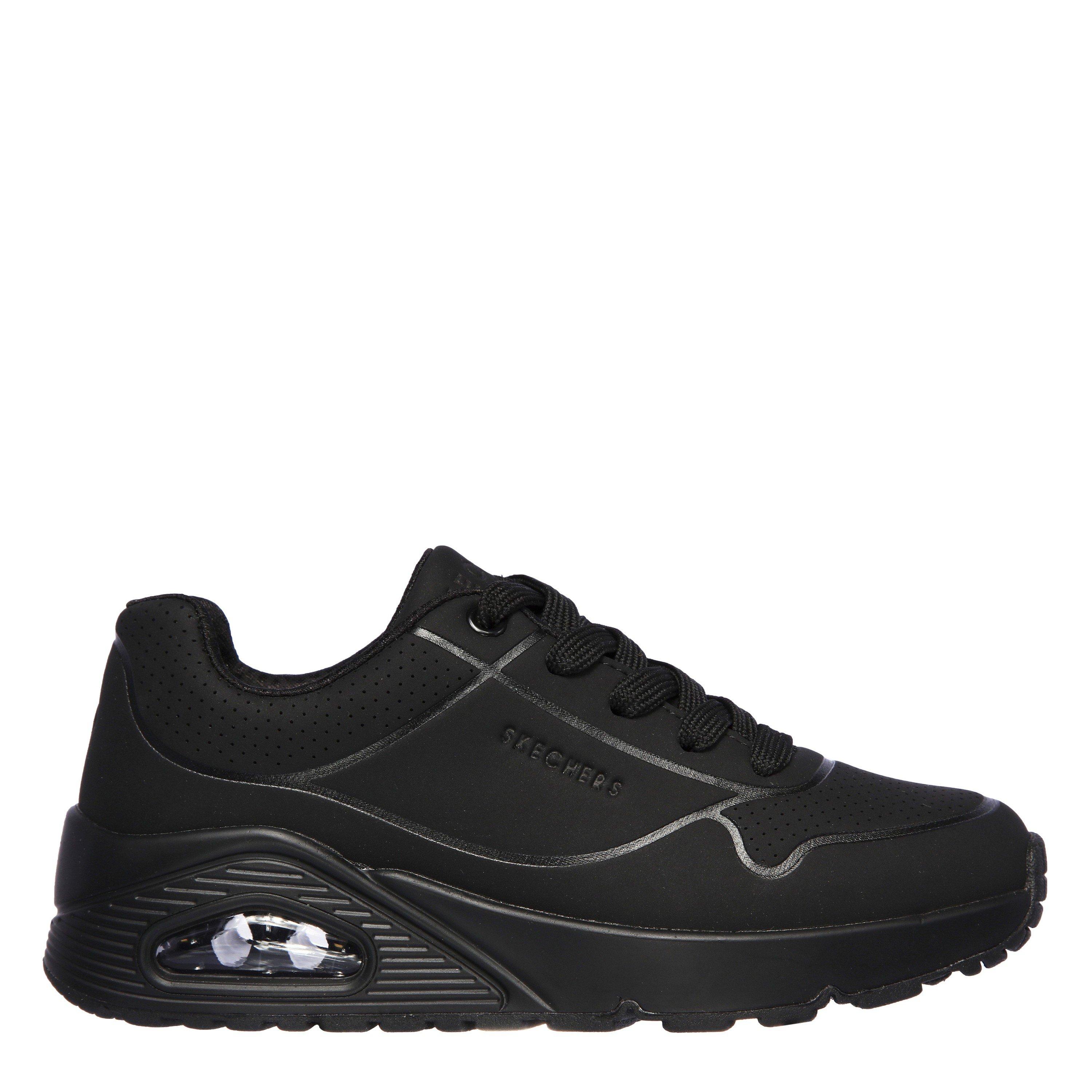 Skechers Boys Uno Stand On Air Trainers Junior - Black - 3 (36)