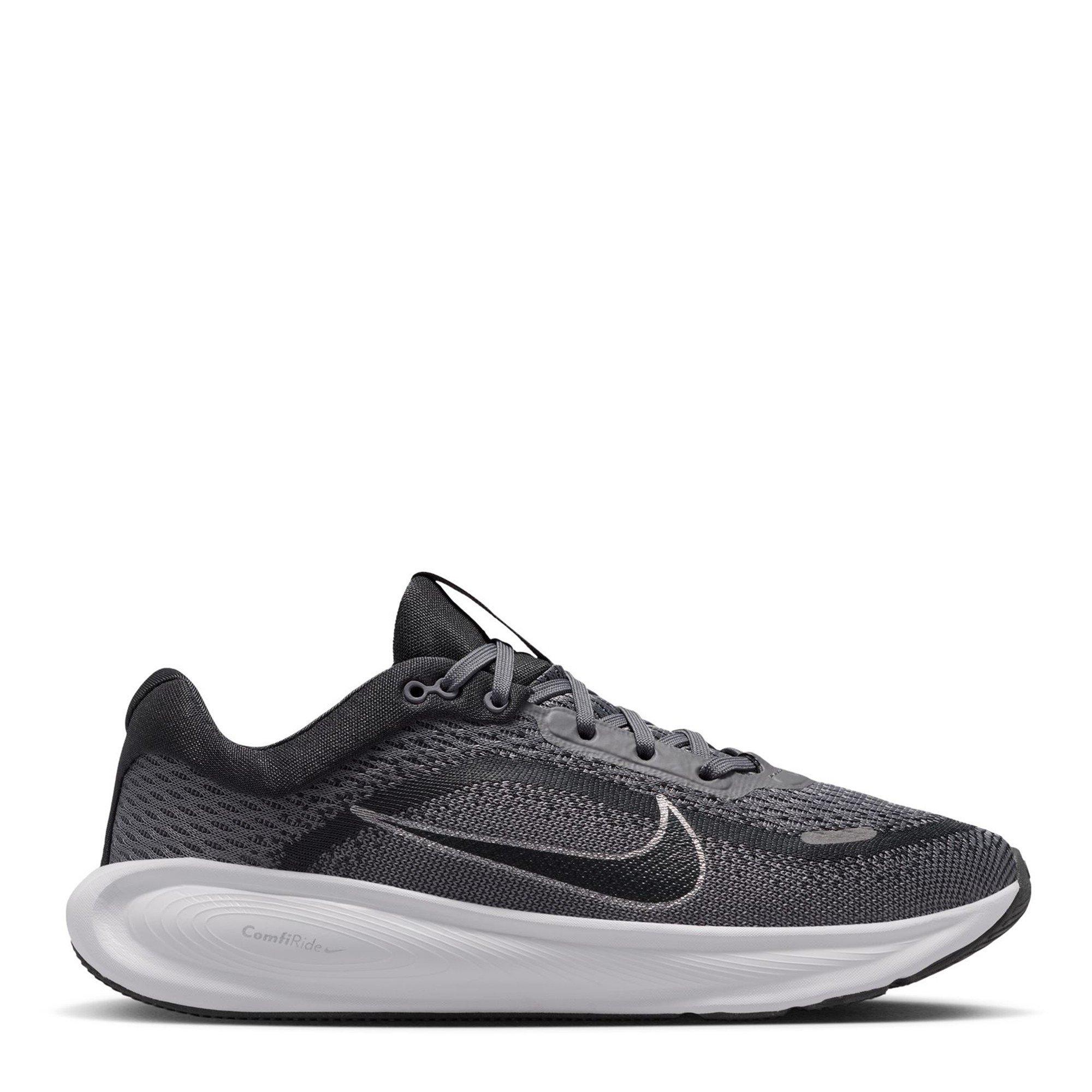 Nike Boys Stellar Ride Runner Juniors - Grey/Silv - 5.5 (38.5)