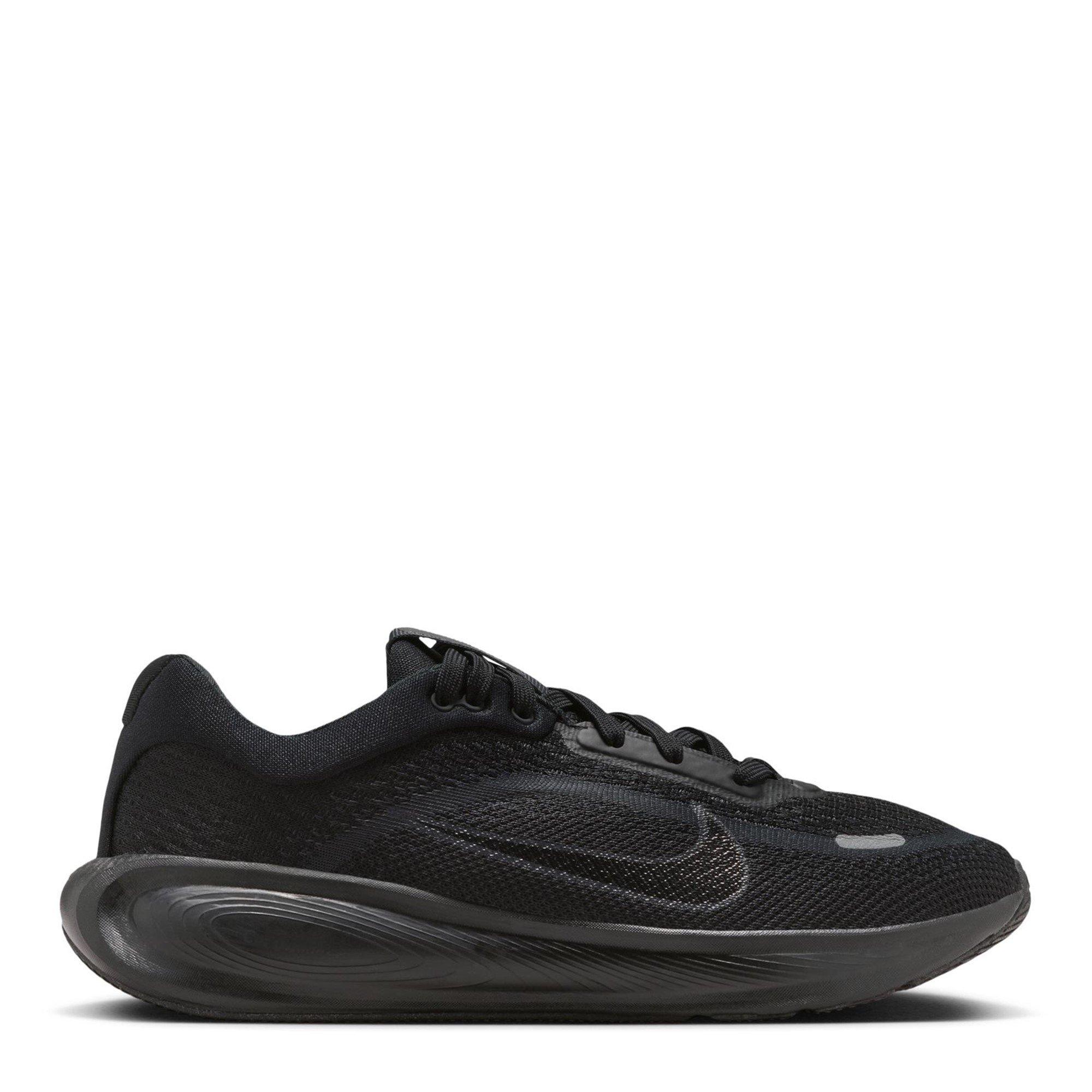 Nike Boys Stellar Ride Runner Juniors - Triple Black - 3 (35.5)