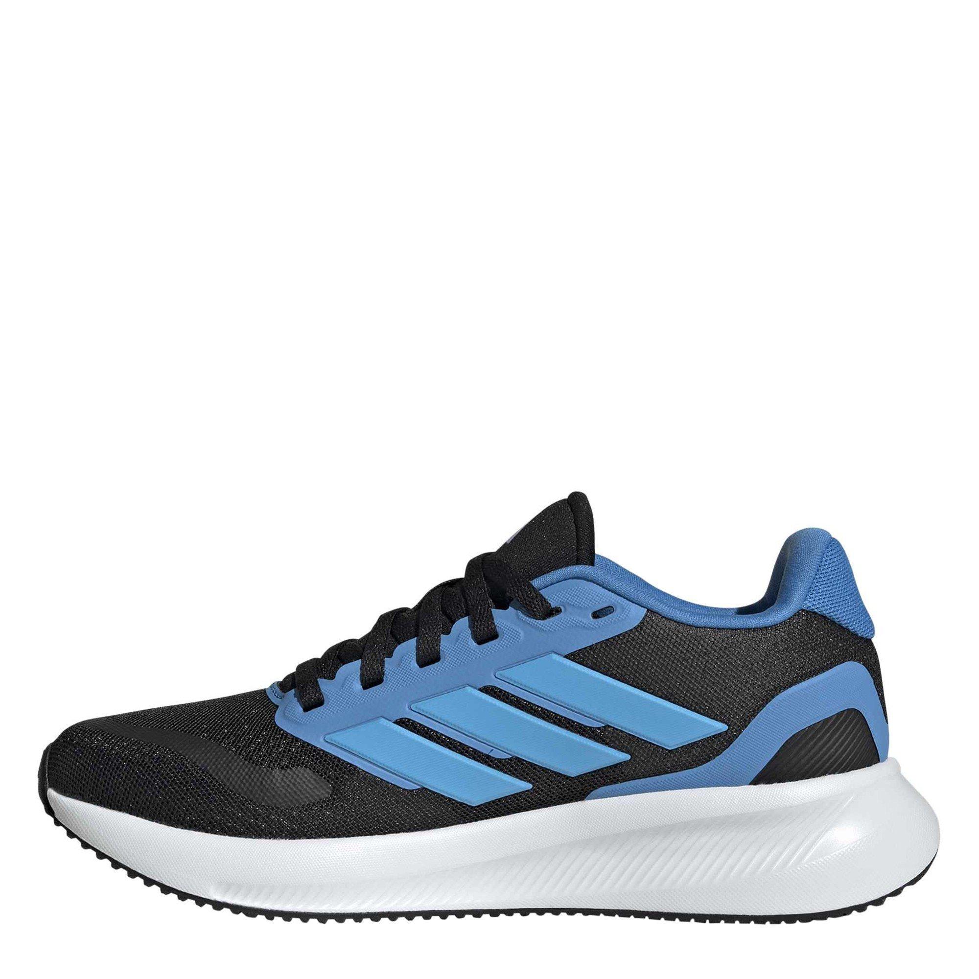 Negro/Azul - adidas - Runfalcon 5 Juniors Running Shoes - 2