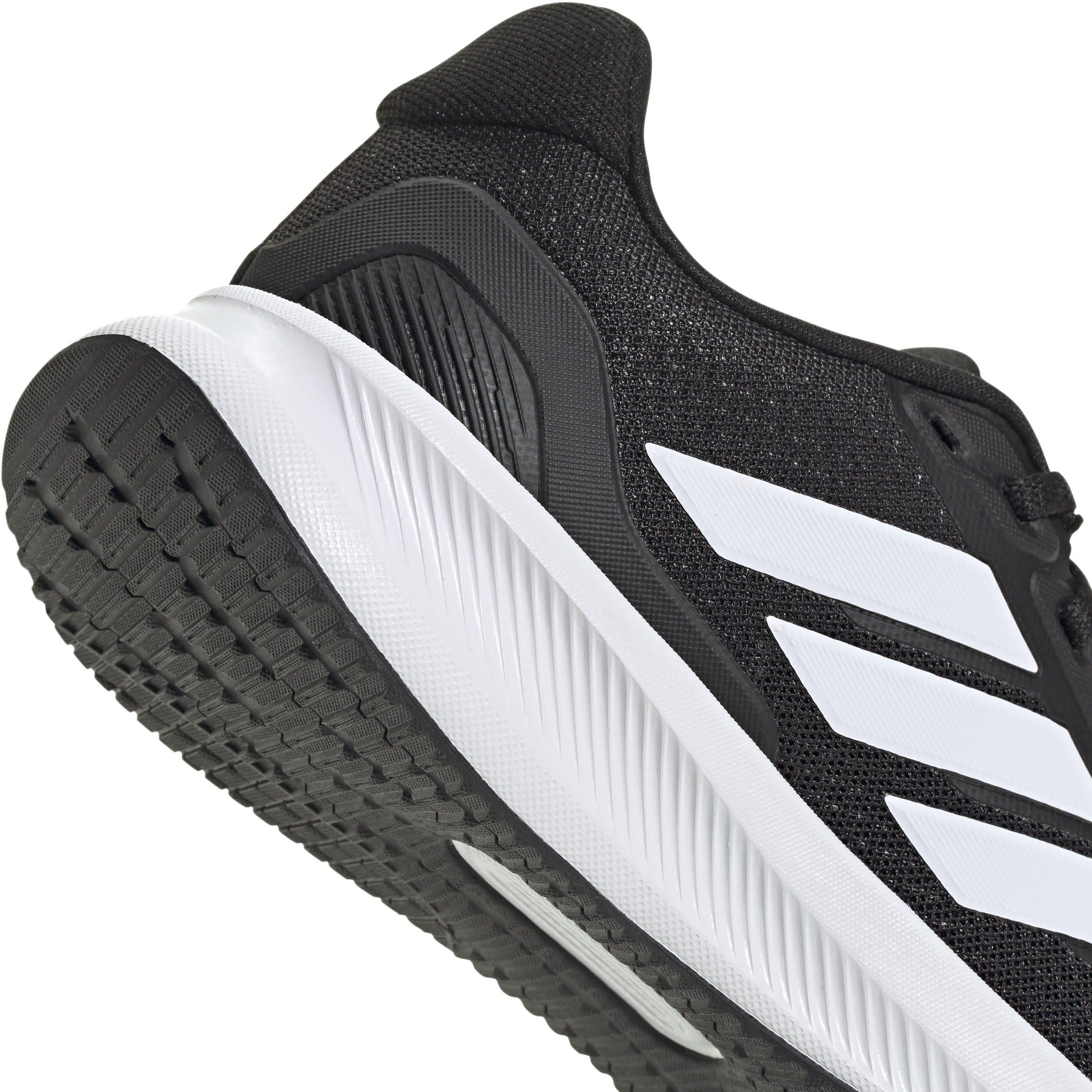 Black/White - adidas - Runfalcon 5 Juniors Running Shoes - 8