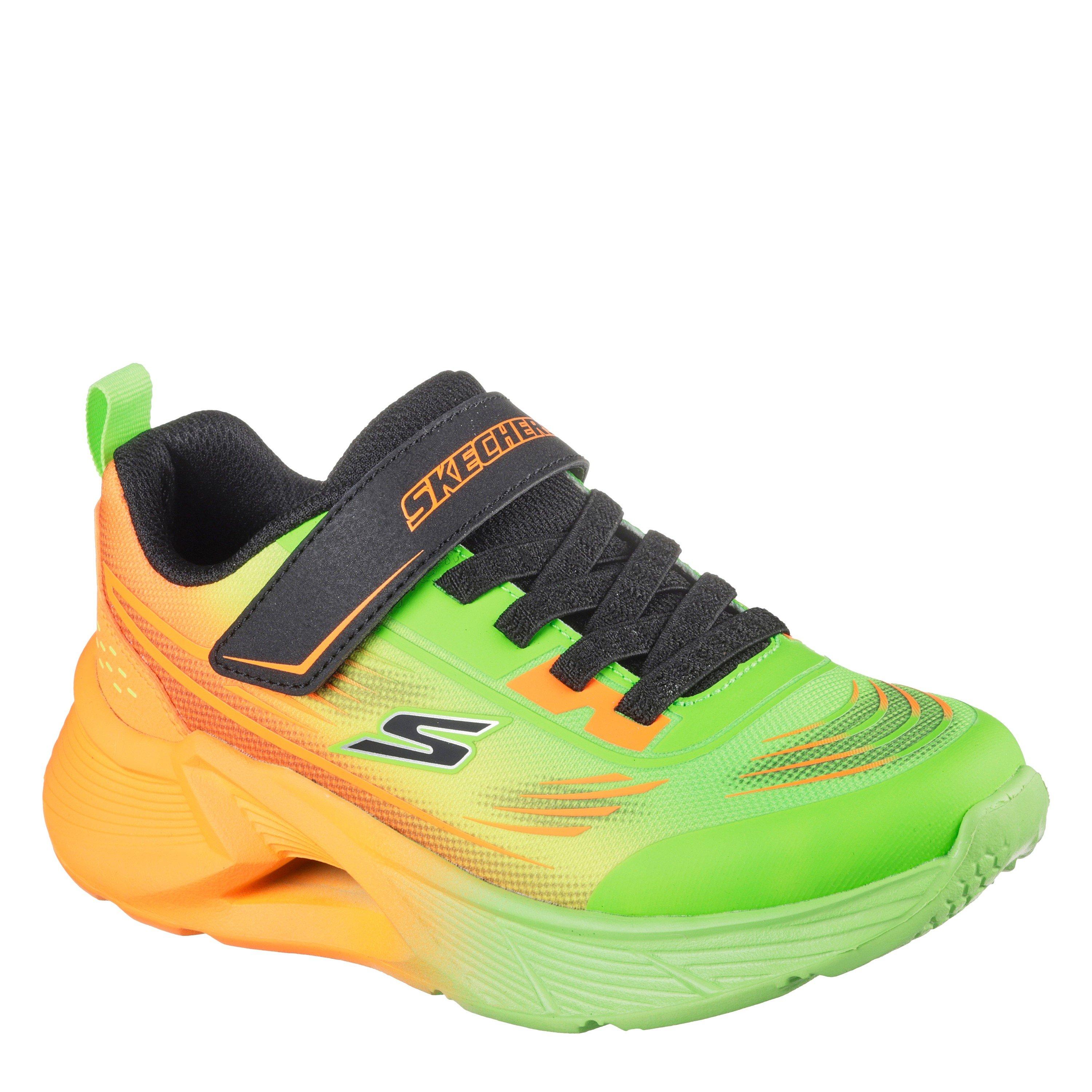 Lime/Multi - Skechers - Kids' Tidal Tech Runners - 3
