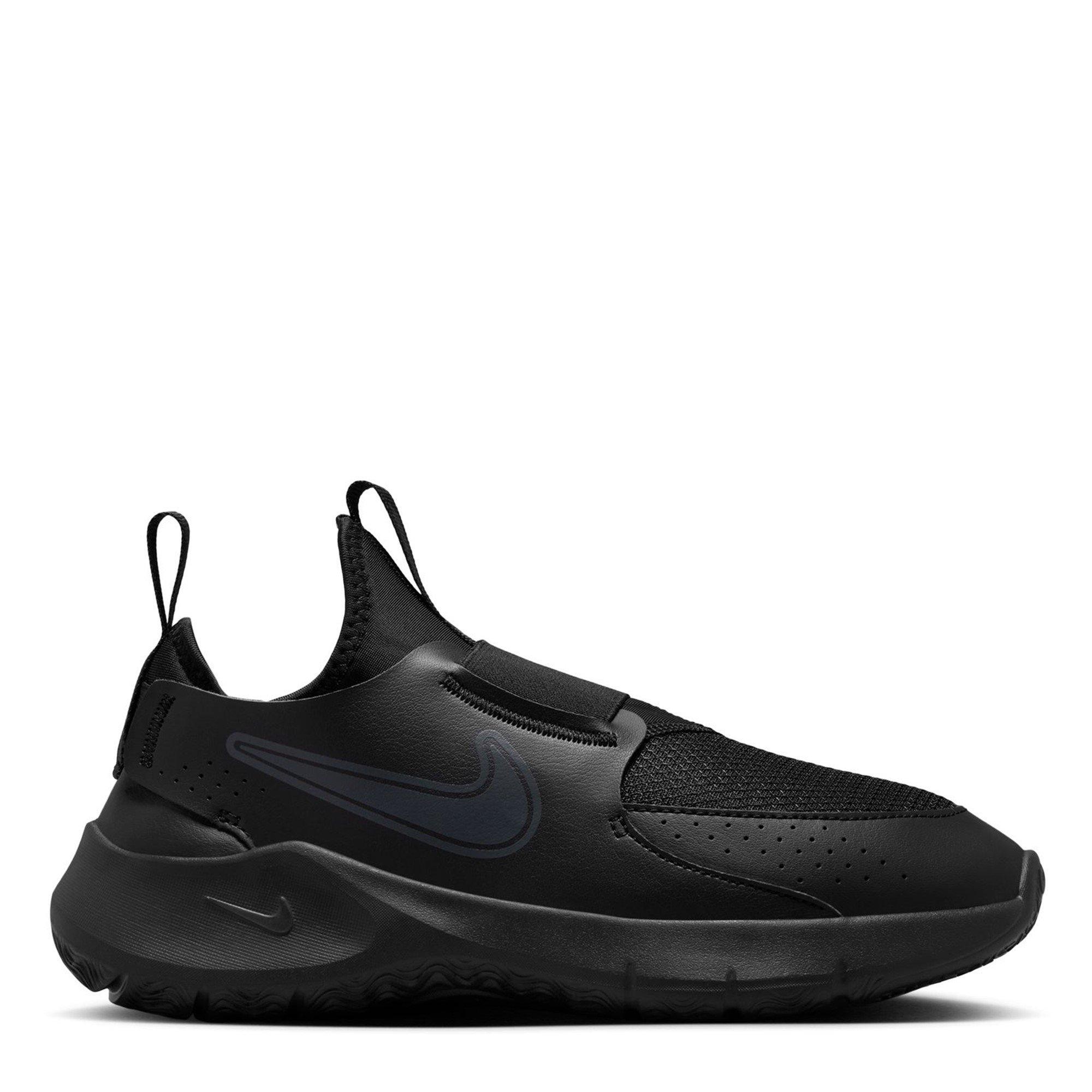 Triple Black - Nike - Flex Runner 3 Big Kids Road Running Shoes - 1