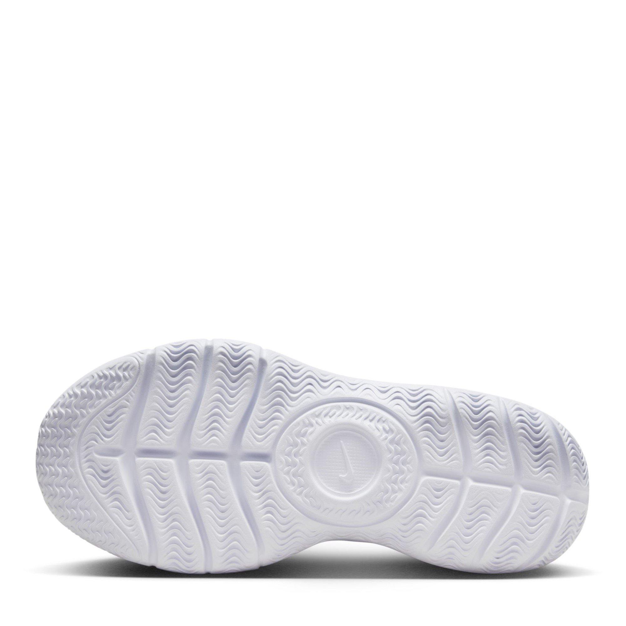 Navy/White - Nike - Flex Runner 3 Big Kids Road Running Shoes - 3