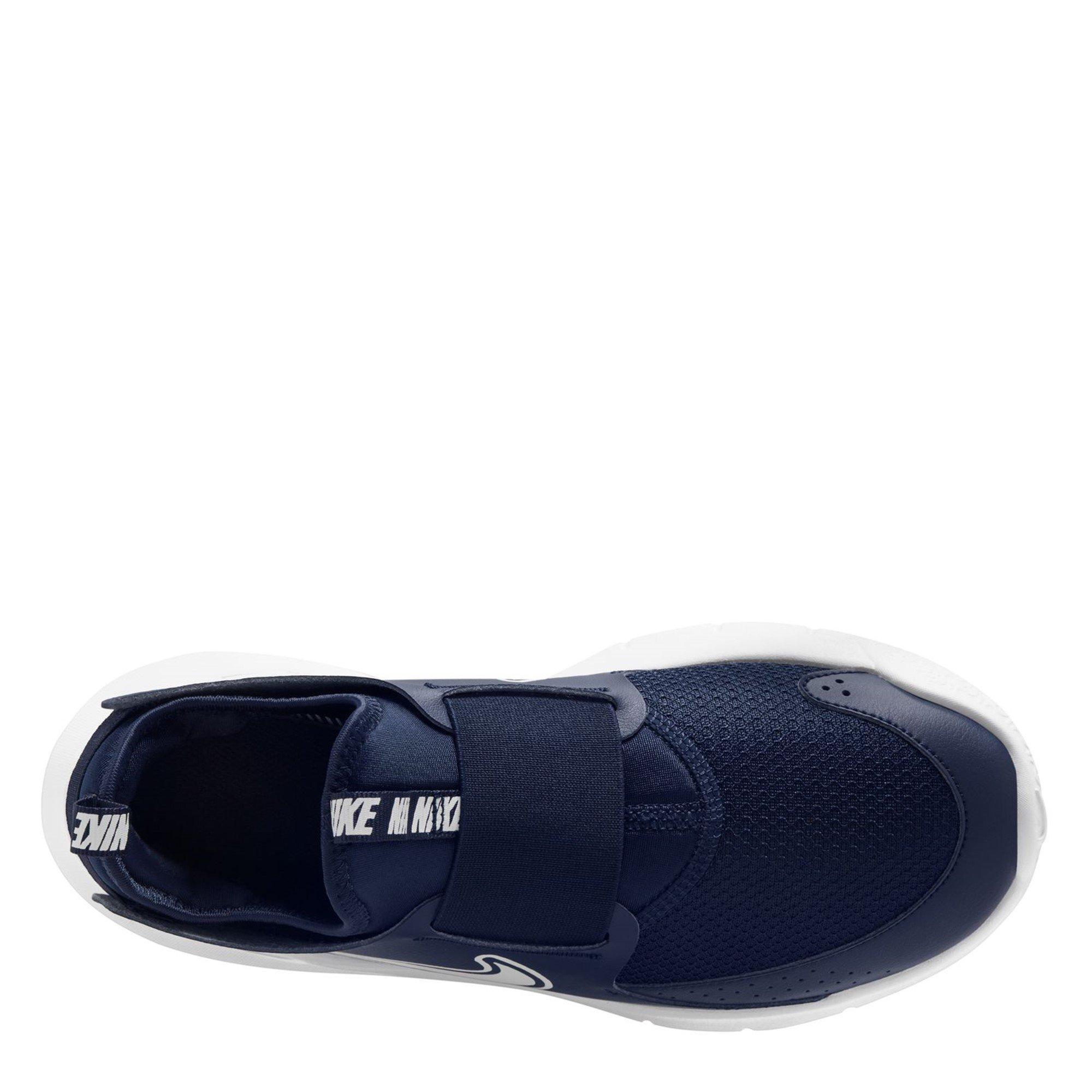 Navy/White - Nike - Flex Runner 3 Big Kids Road Running Shoes - 9