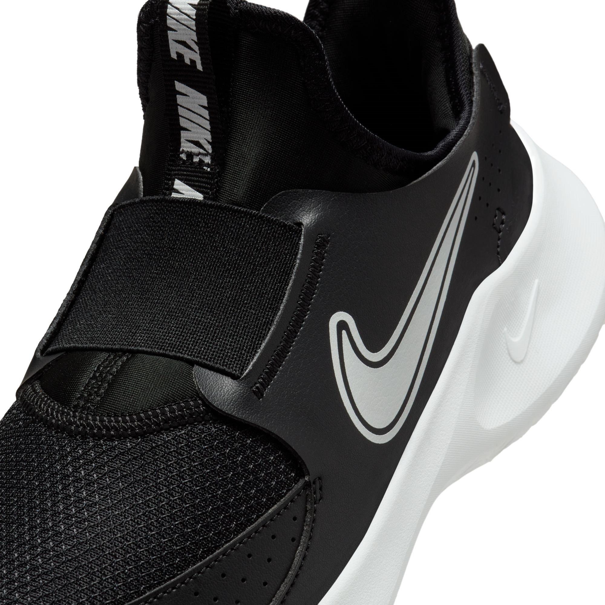 Black/White - Nike - Flex Runner 3 Big Kids Road Running Shoes - 7