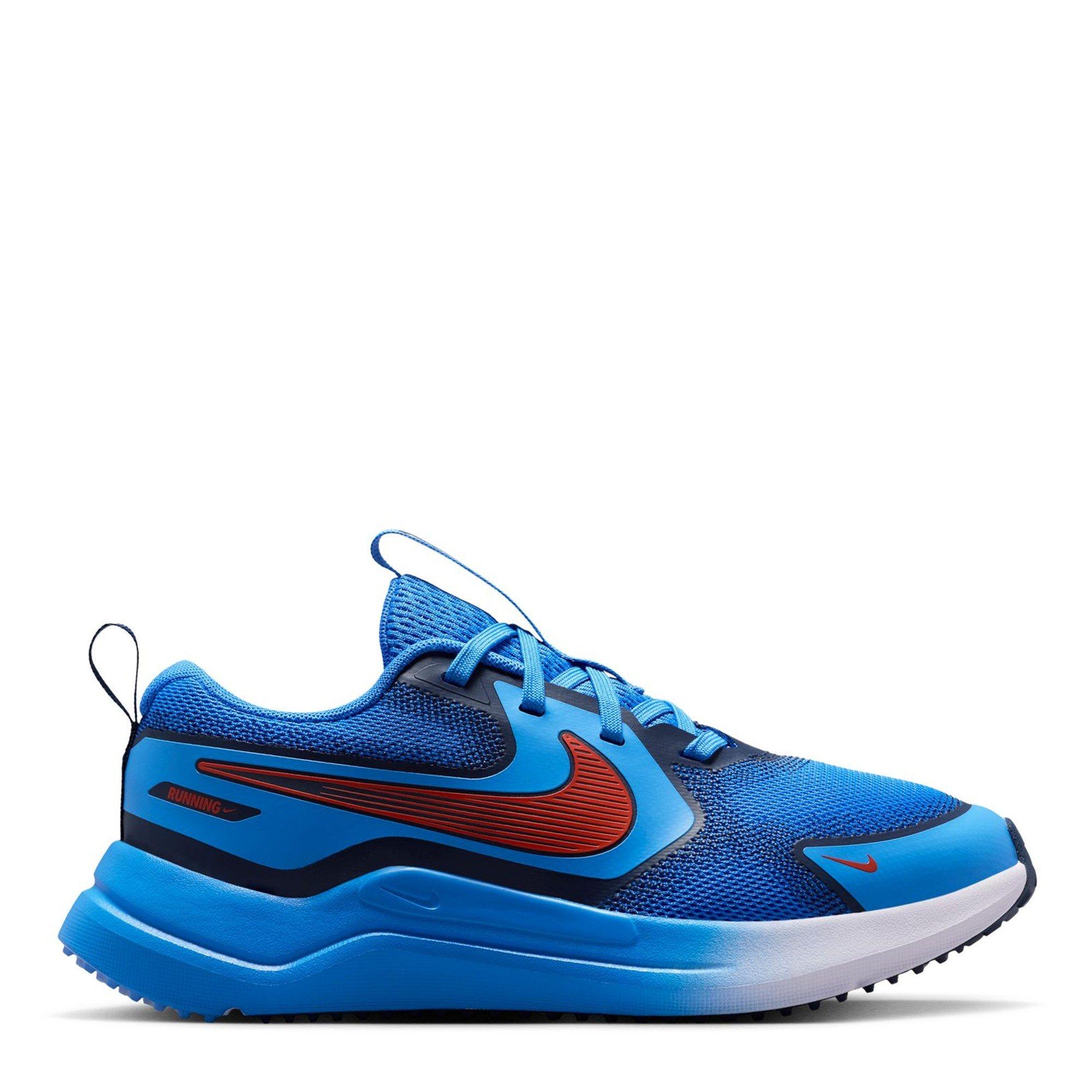 Nike Boys Cosmic Runners Juniors - Blue/Red - 5.5 (38.5)