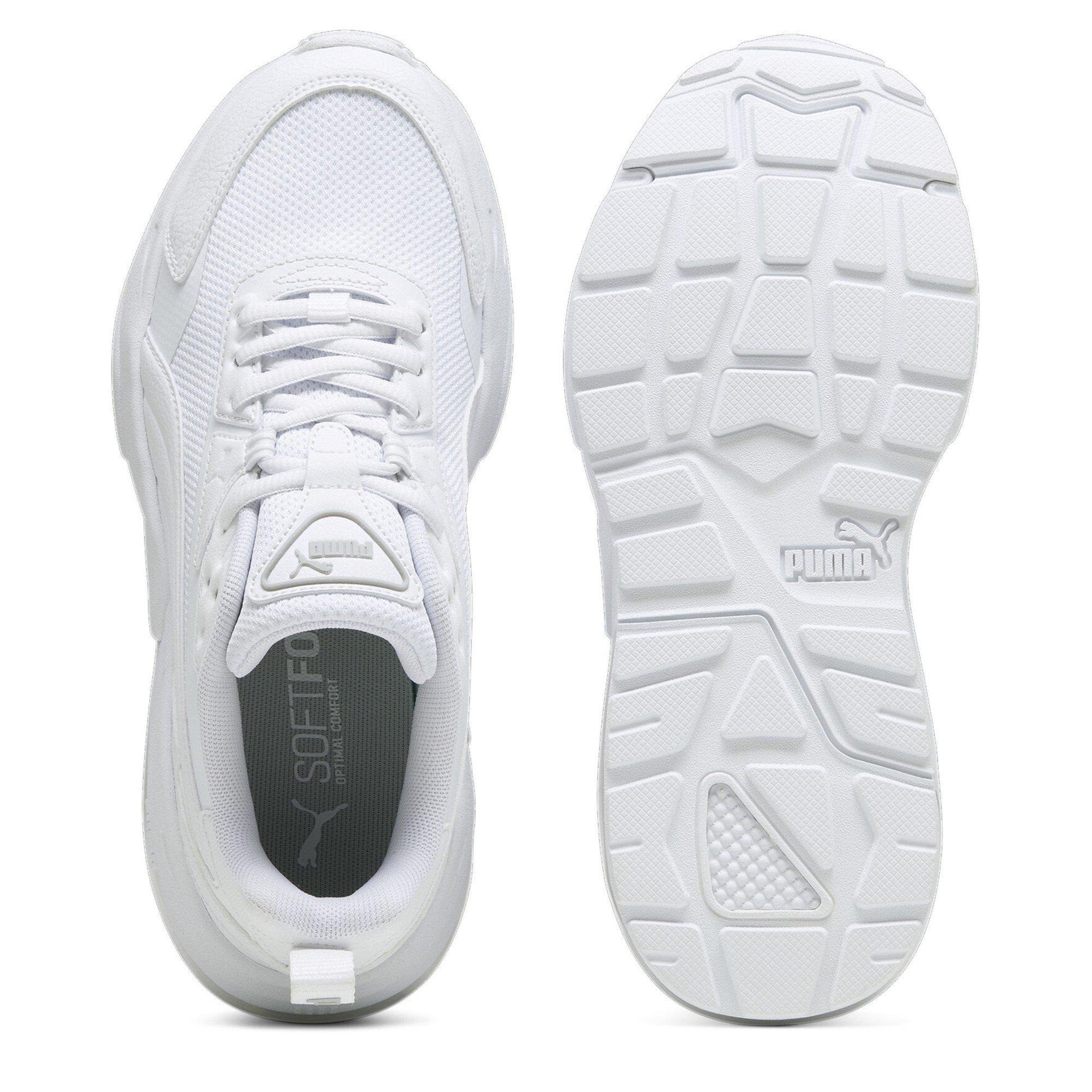 White/White - Puma - Kids' Vis2k Jr Runners - 3