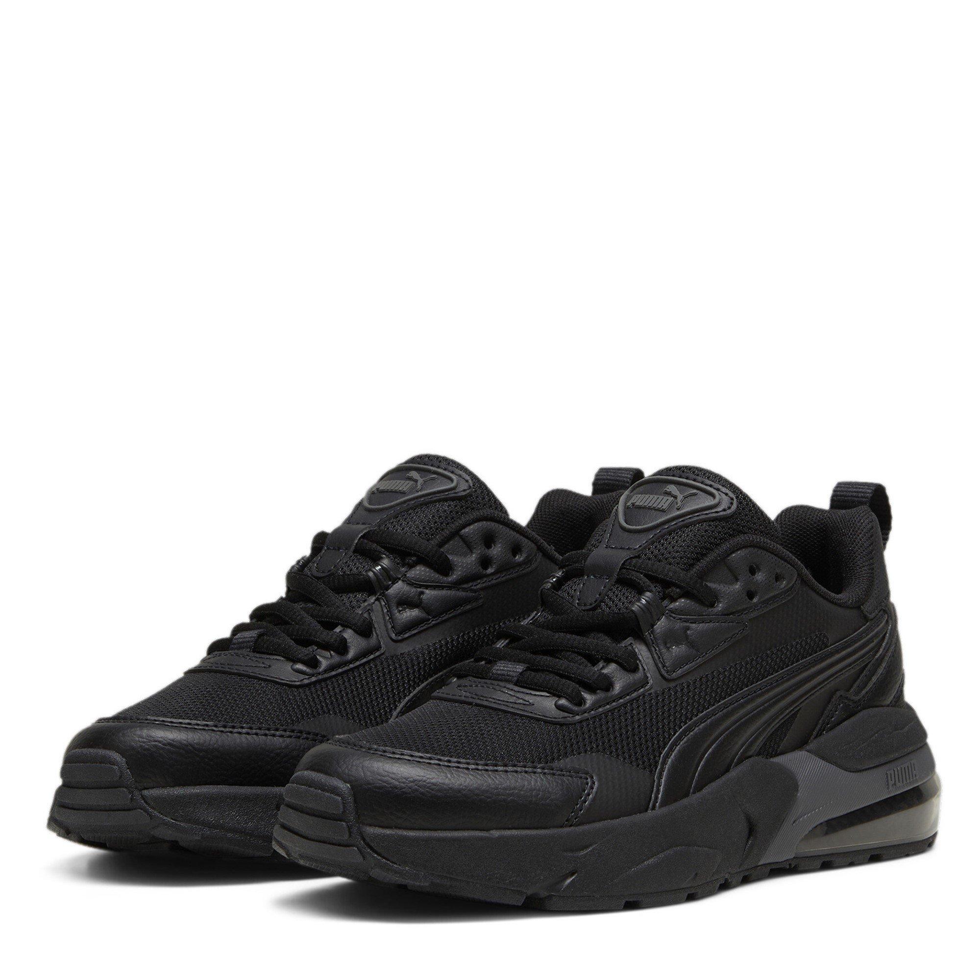 Black/Black - Puma - Kids' Vis2k Jr Runners - 1