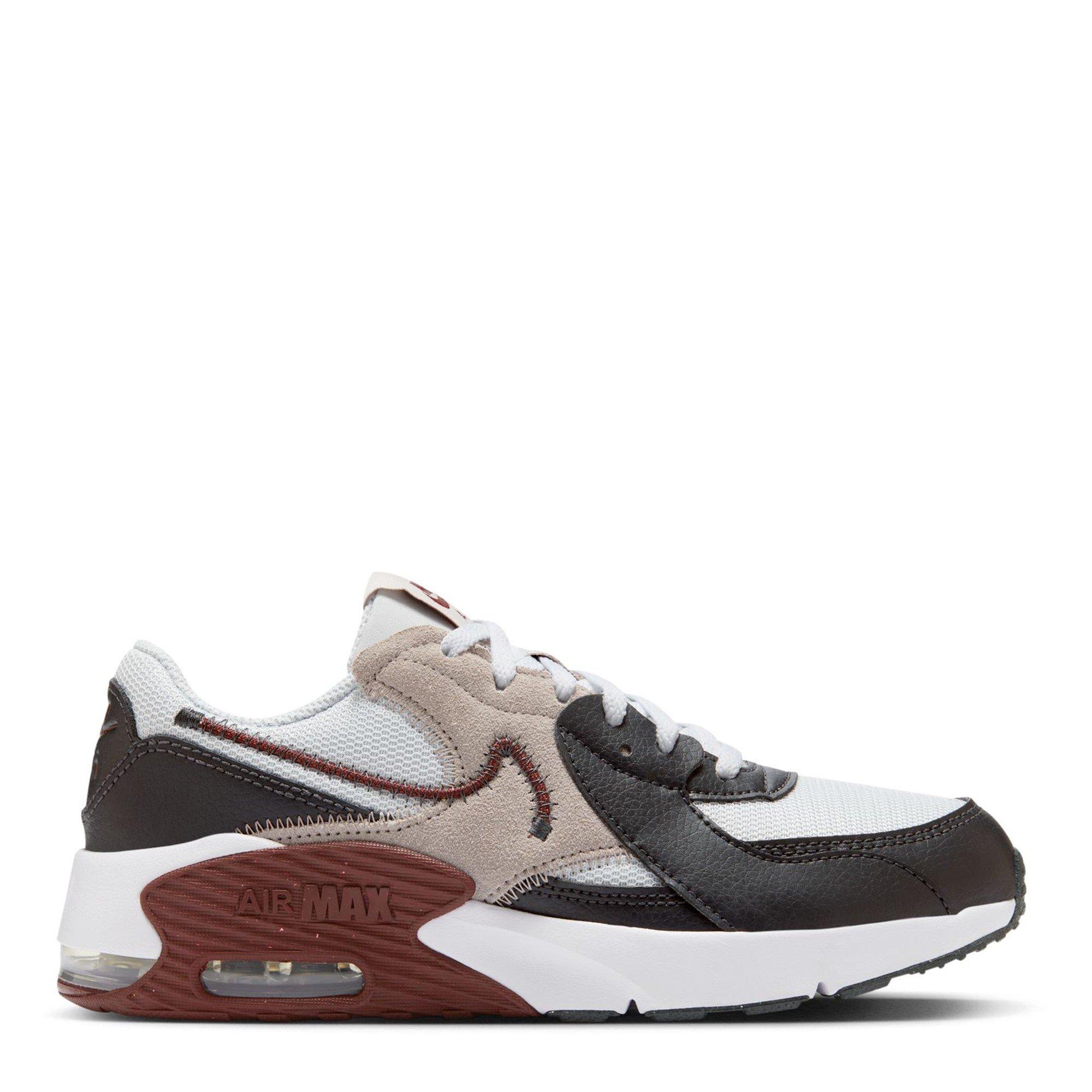 Platinum/Red - Nike - Air Max Excee Juniors Shoes - 1