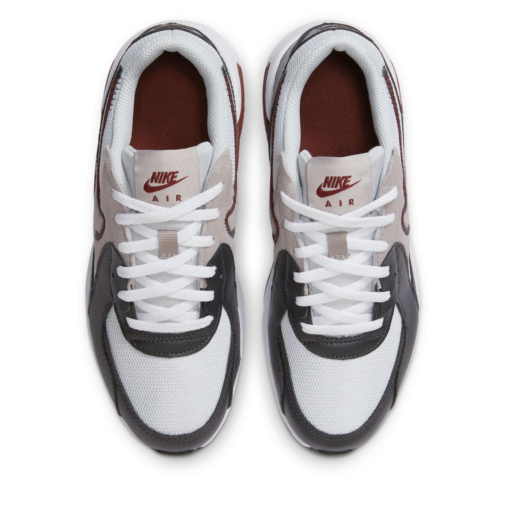 Platinum/Red - Nike - Air Max Excee Juniors Shoes - 5