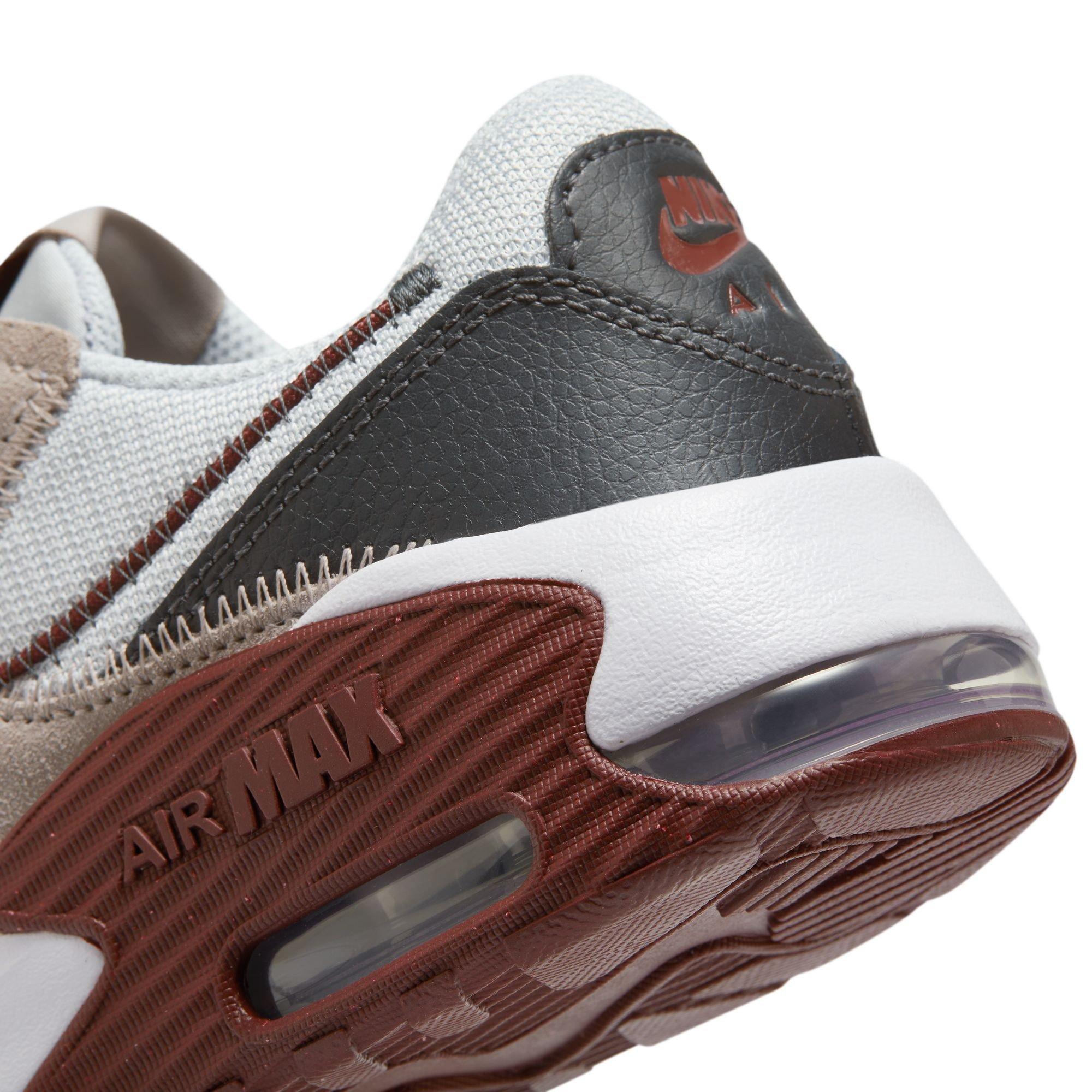 Platinum/Red - Nike - Air Max Excee Juniors Shoes - 8