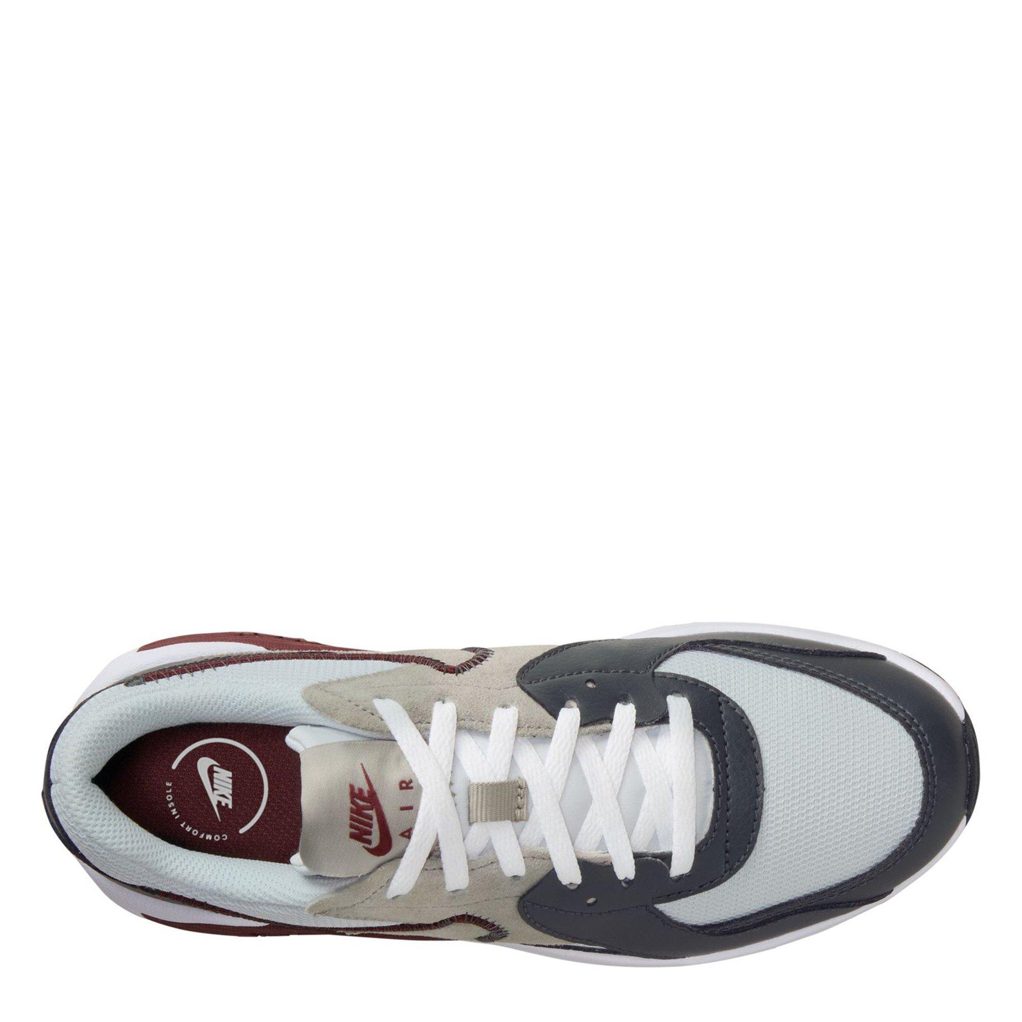 Platinum/Red - Nike - Air Max Excee Juniors Shoes - 9